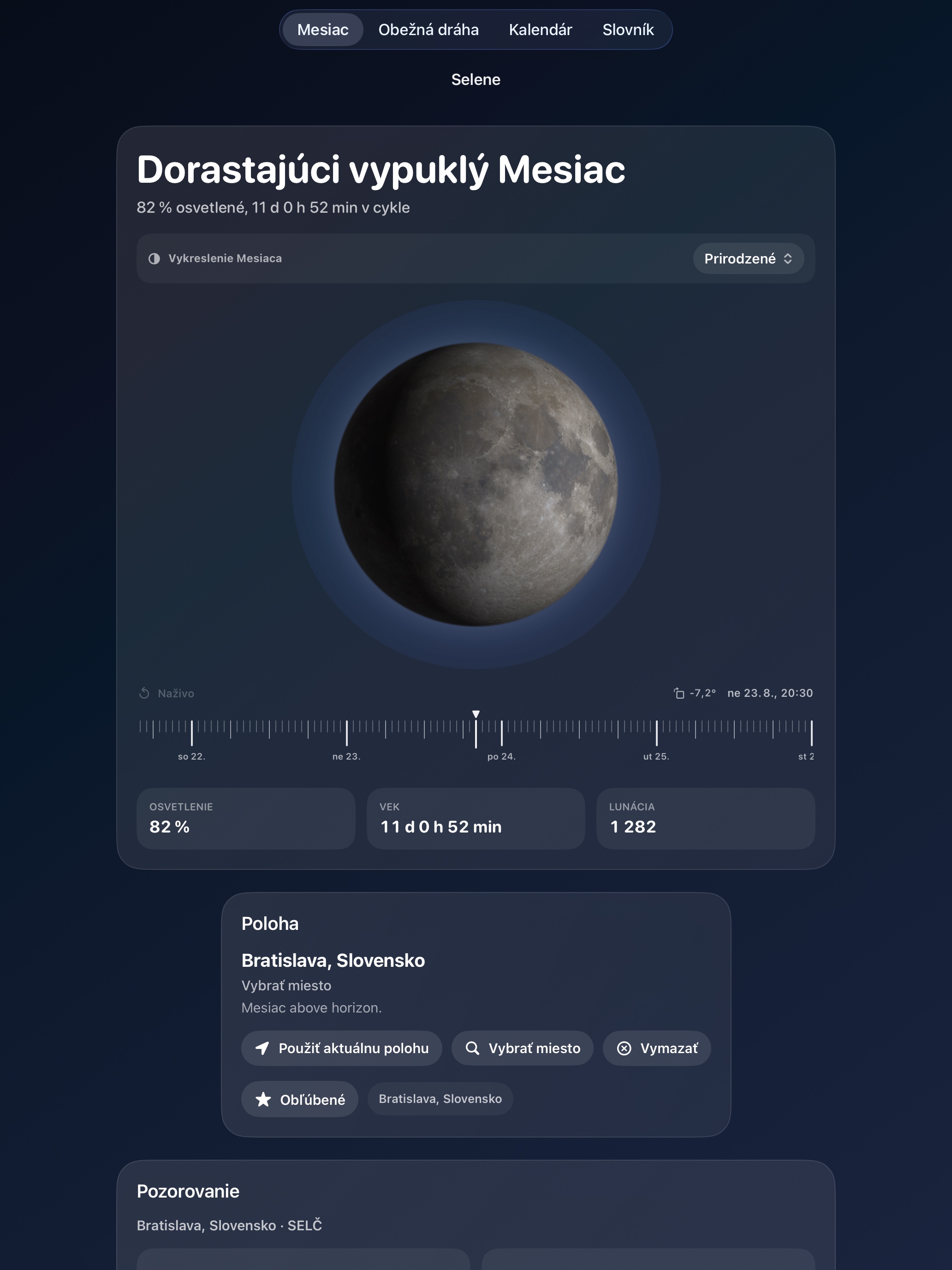 Selene ipados App Store screenshot 1
