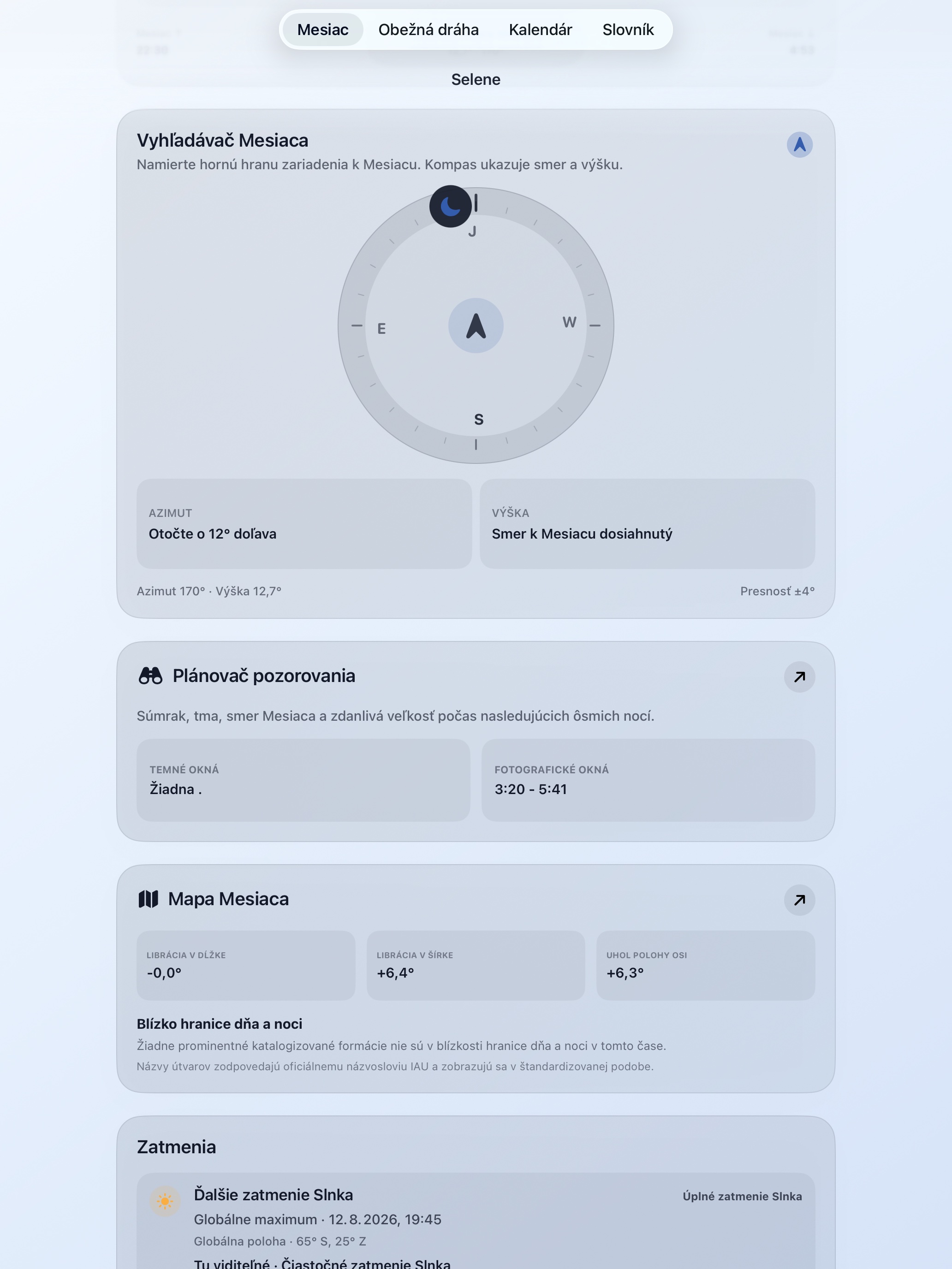 Selene ipados App Store screenshot 4