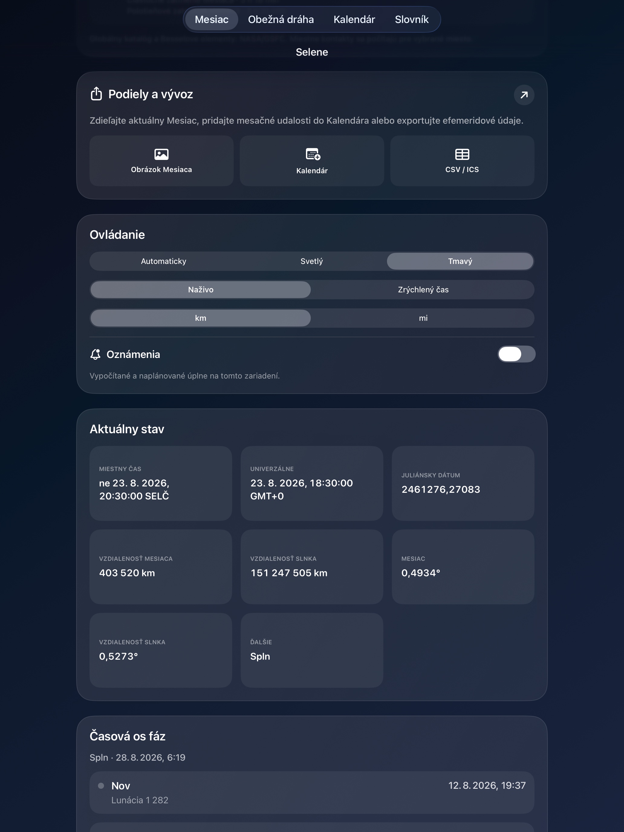 Selene ipados App Store screenshot 9