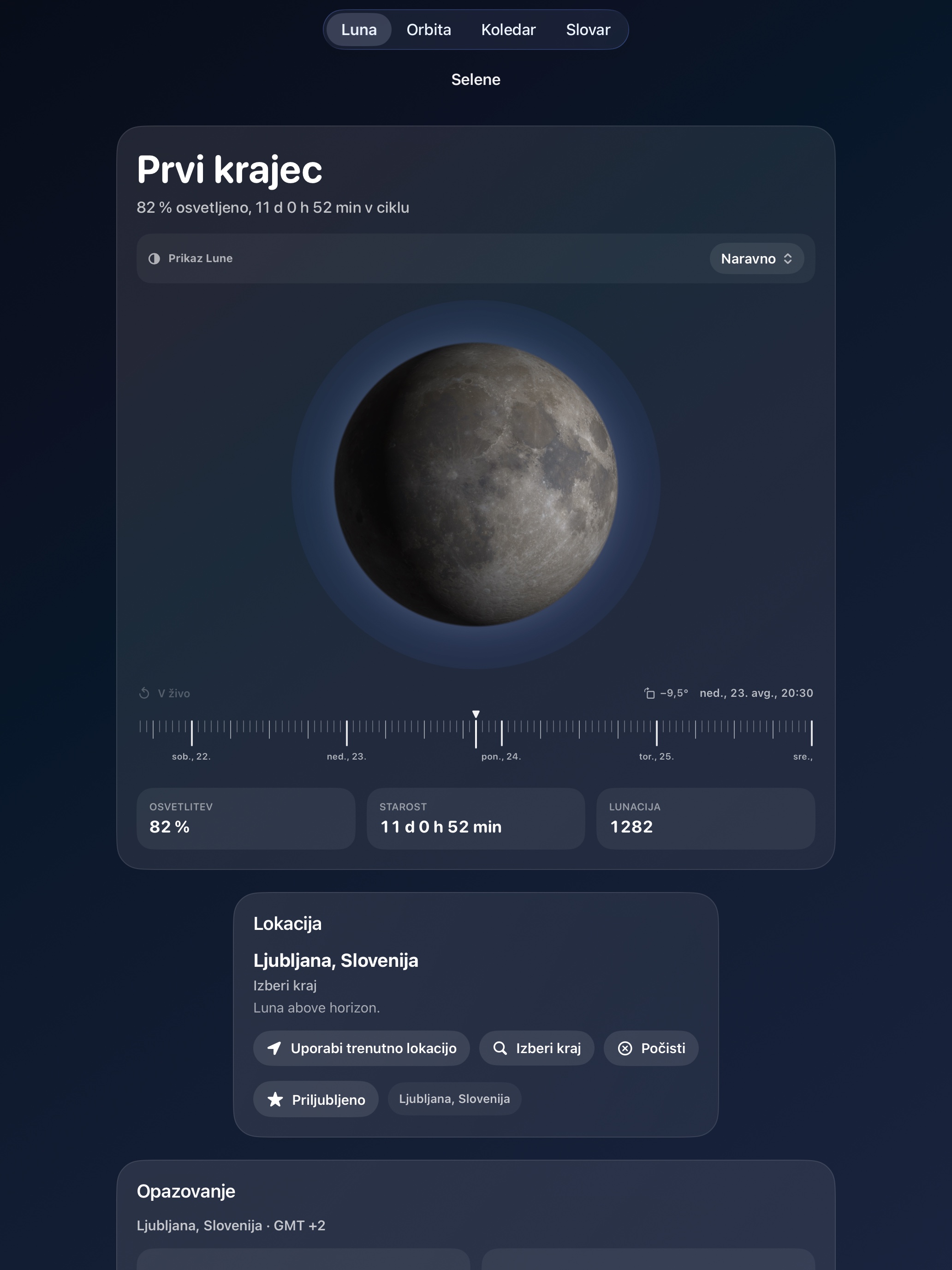 Selene ipados App Store screenshot 1