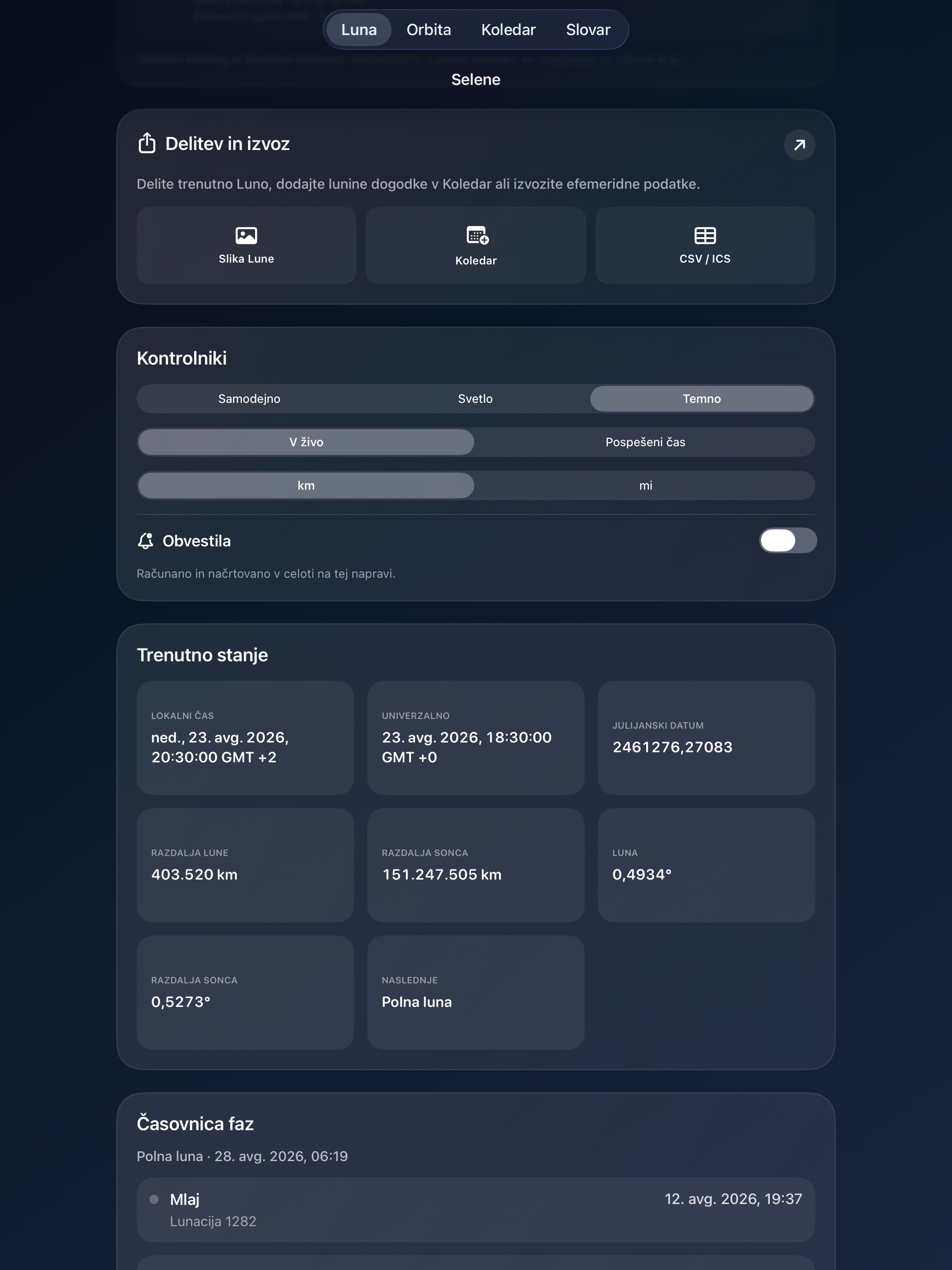 Selene ipados App Store screenshot 9