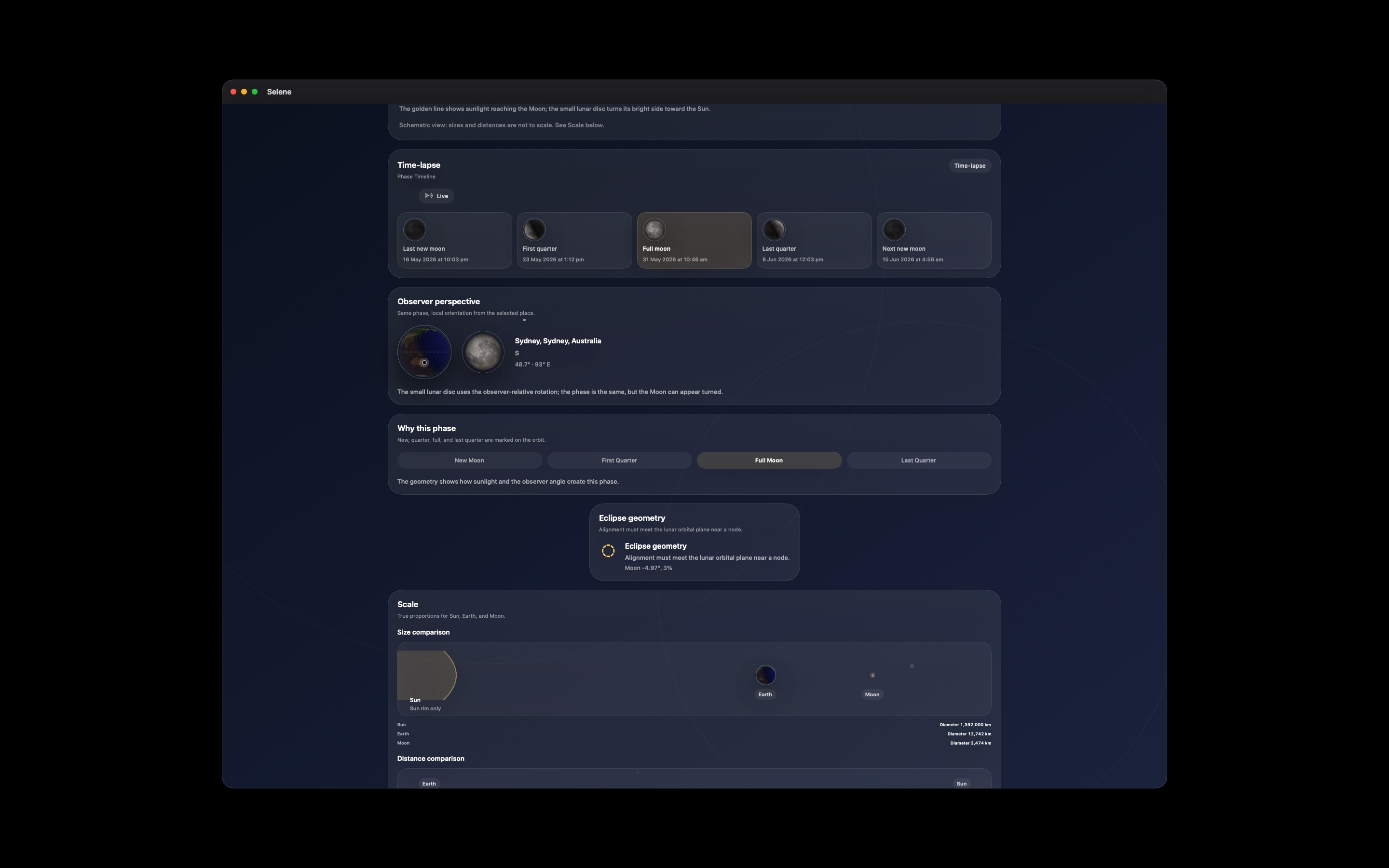Selene macos App Store screenshot 5