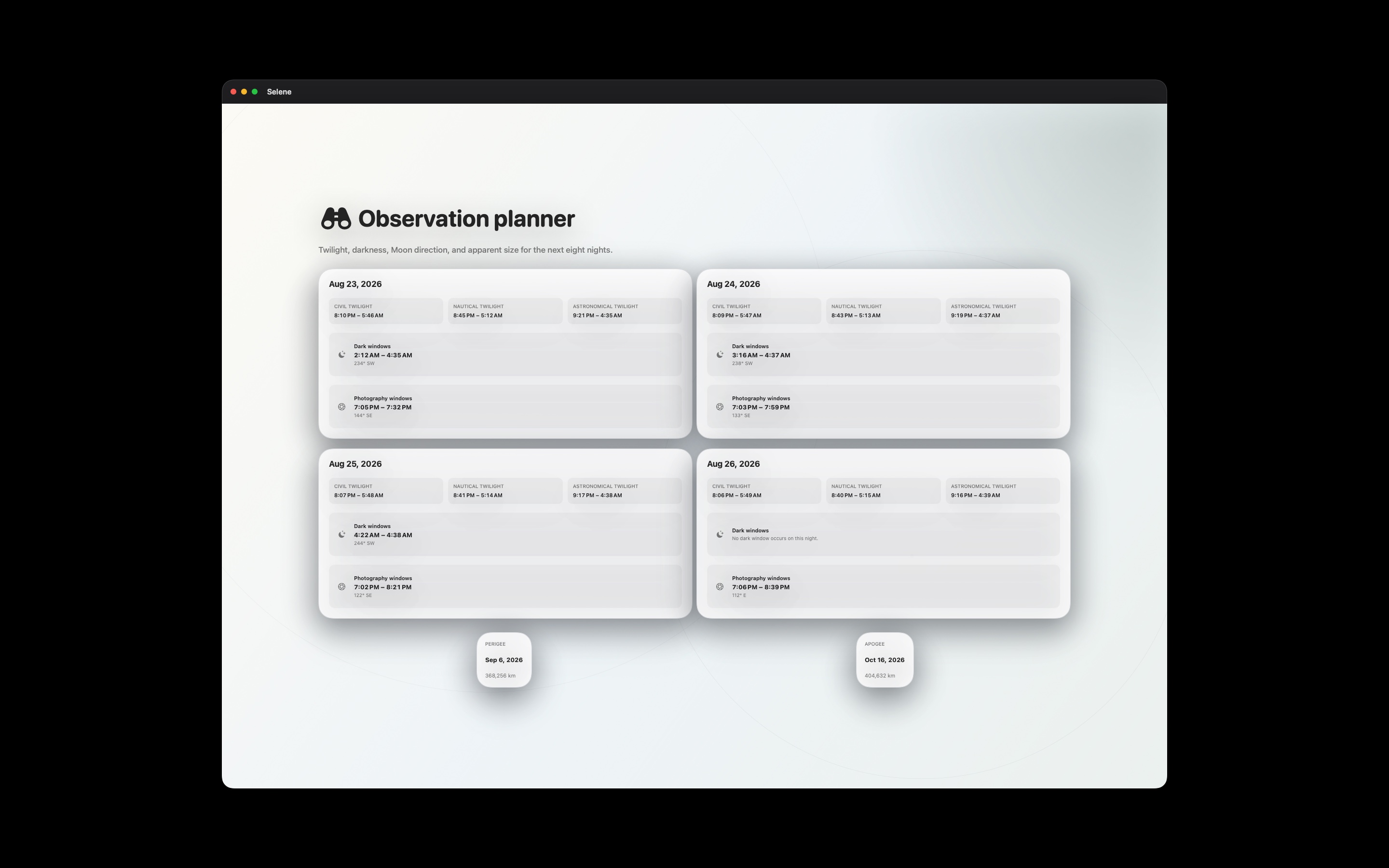 Selene macos App Store screenshot 10