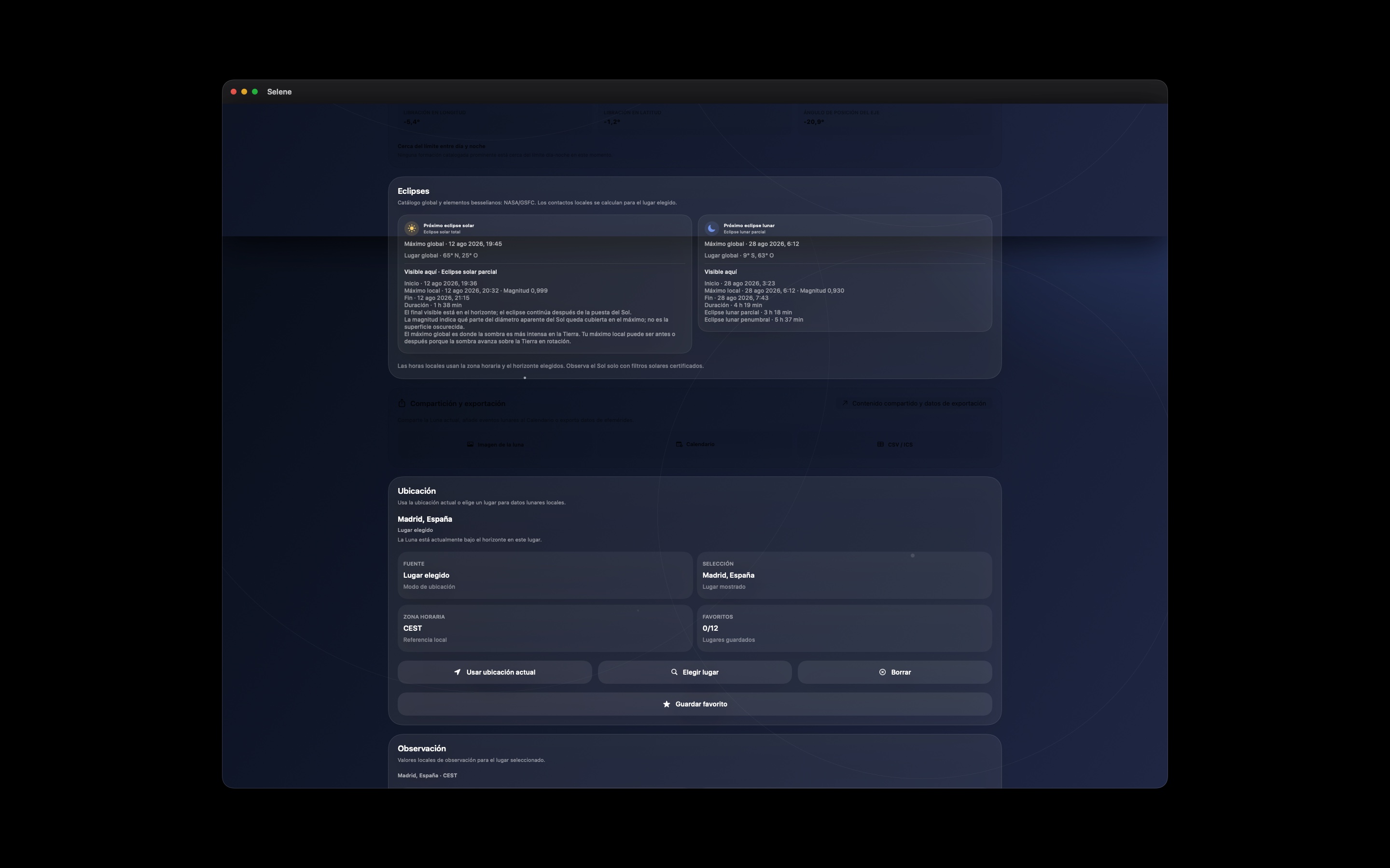 Selene macos App Store screenshot 7