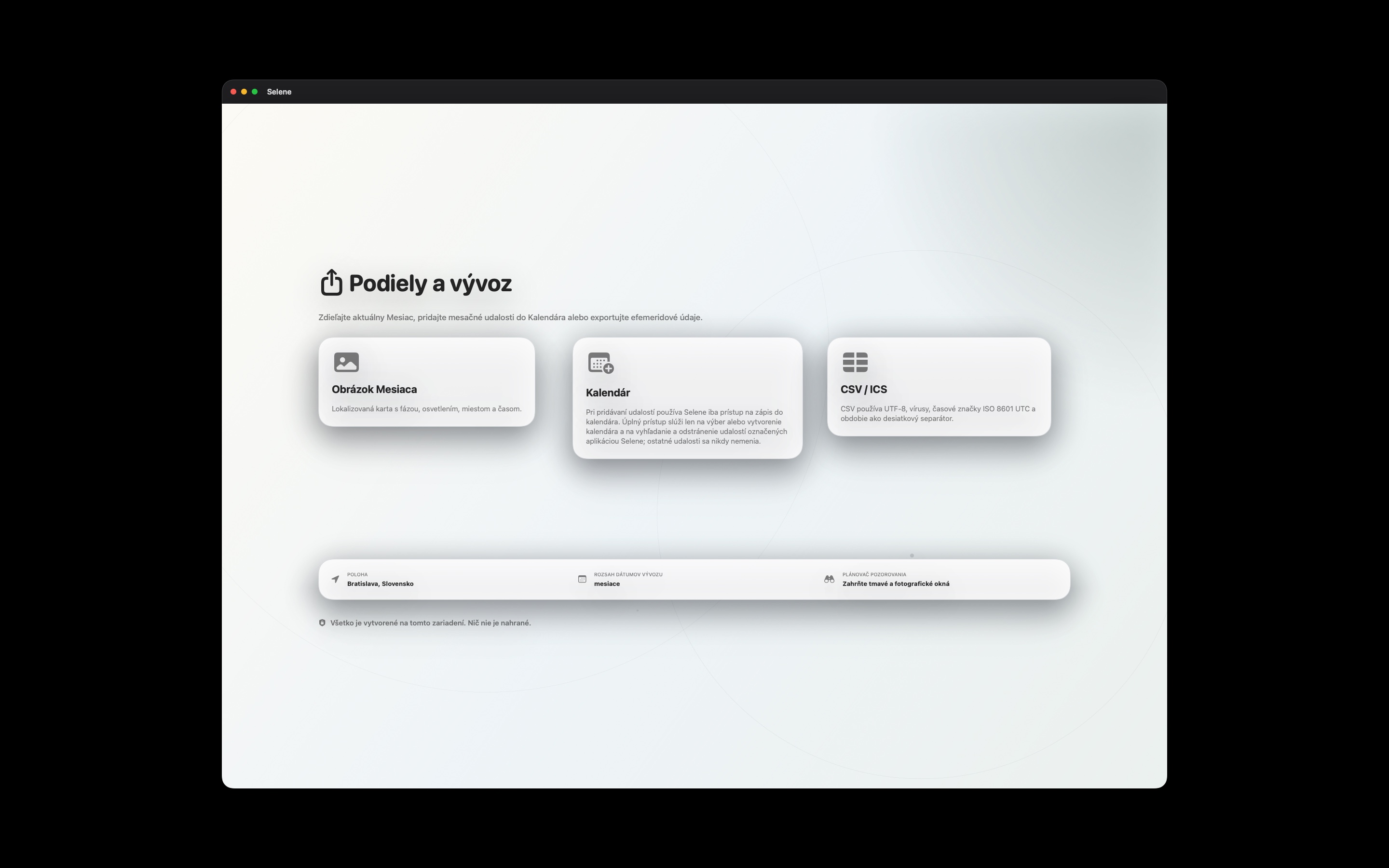Selene macos App Store screenshot 8