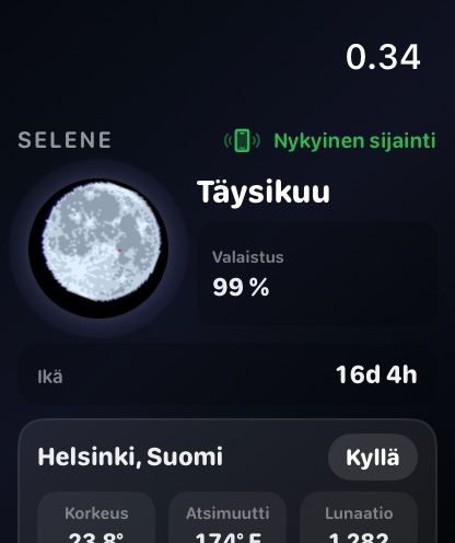 Selene watchos App Store screenshot 1