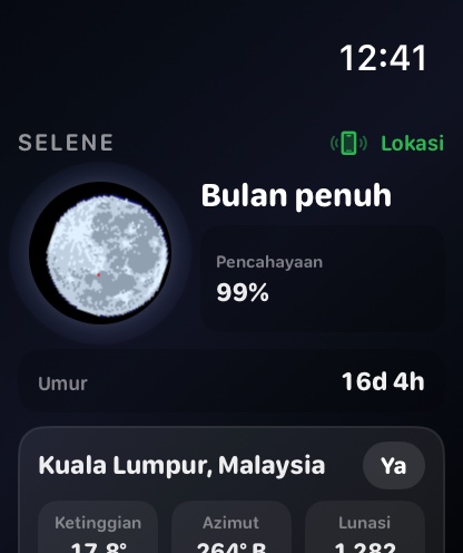 Selene watchos App Store screenshot 1