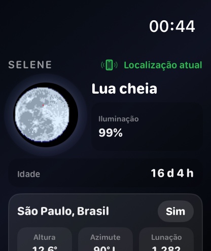 Selene watchos App Store screenshot 1