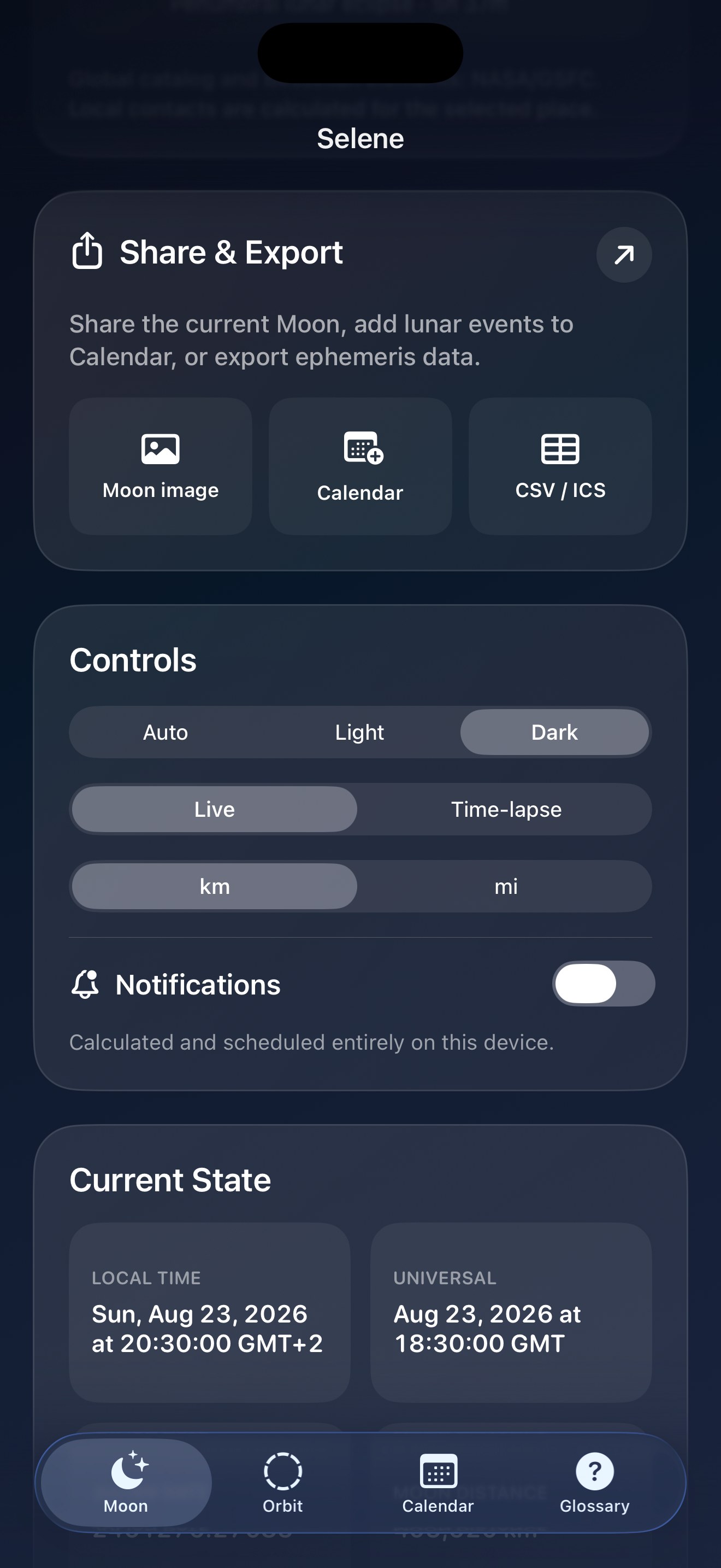 Selene ios App Store screenshot 9
