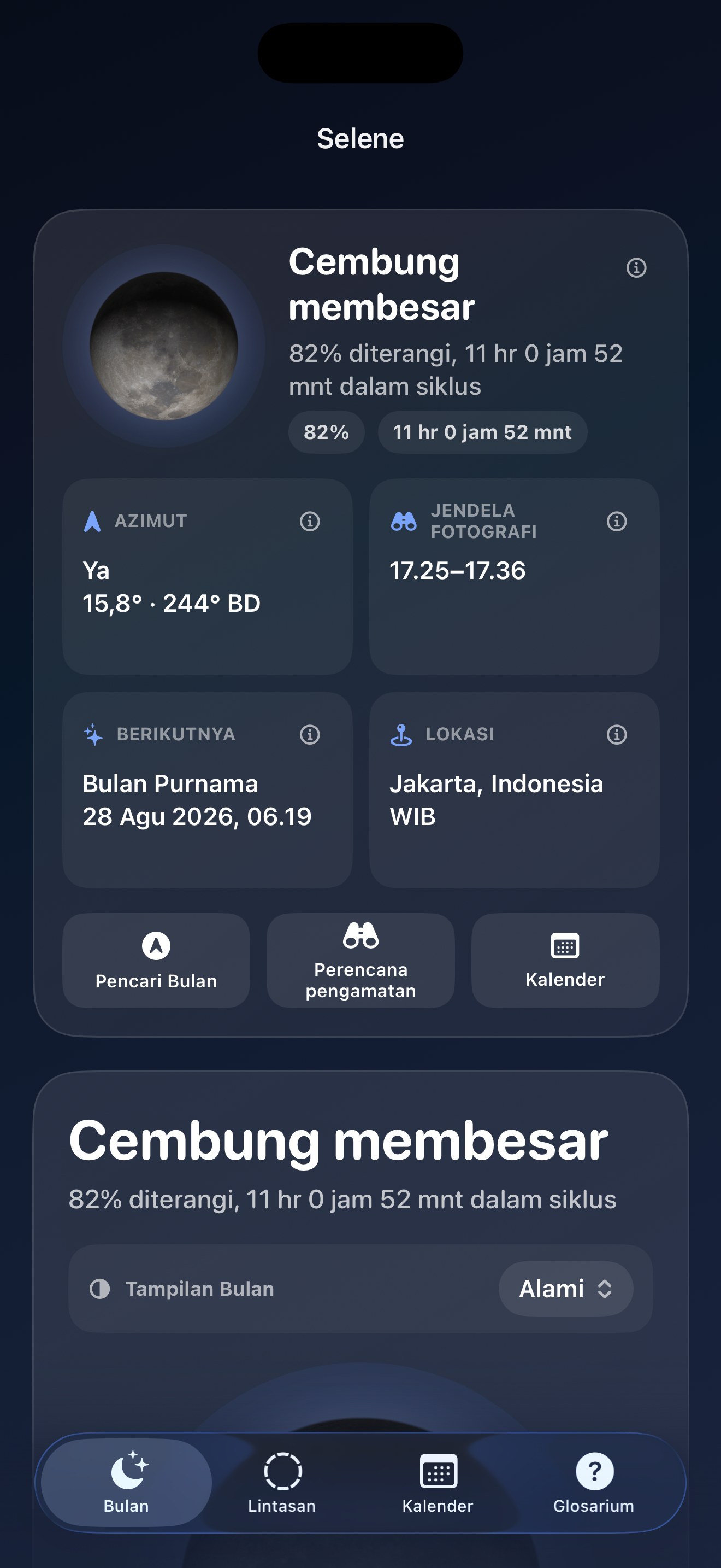 Selene ios App Store screenshot 1