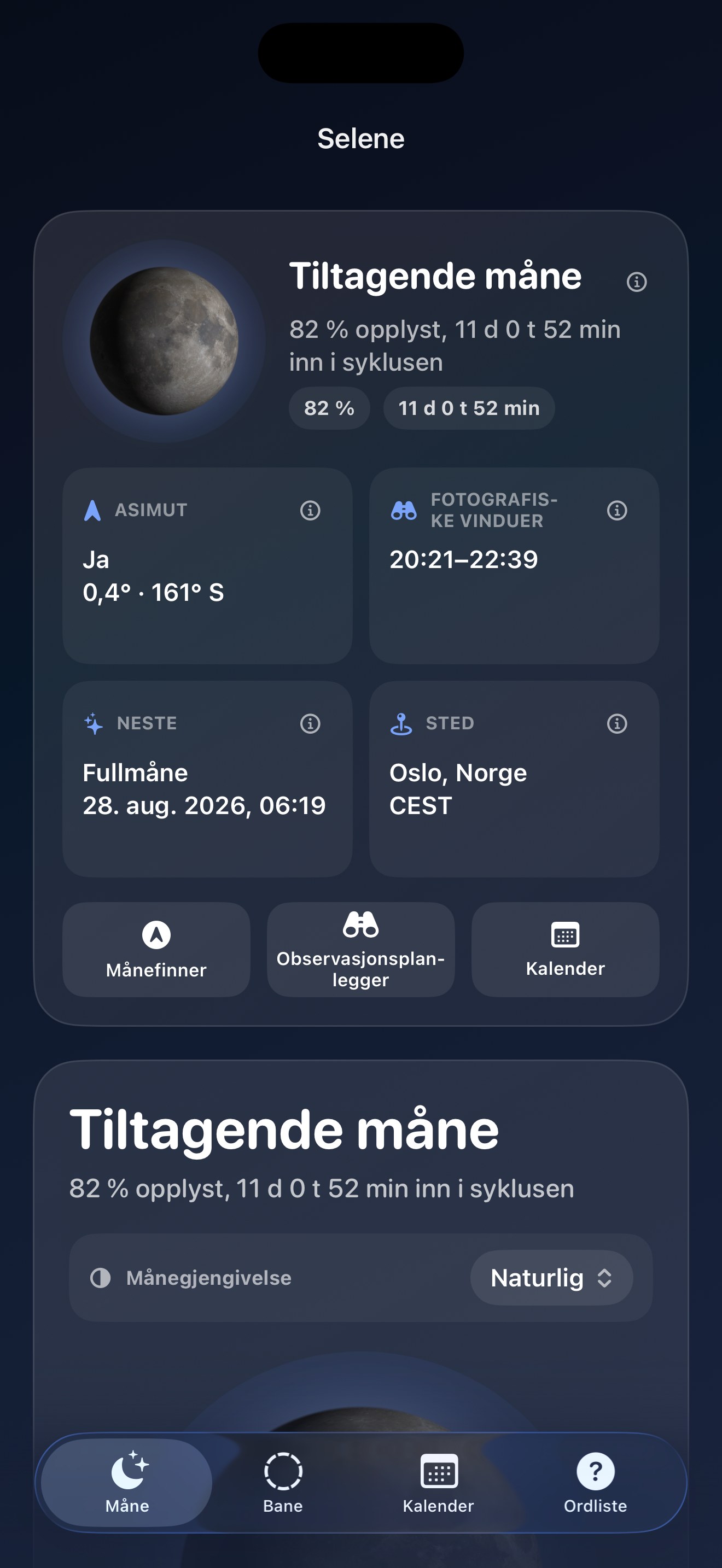 Selene ios App Store screenshot 1