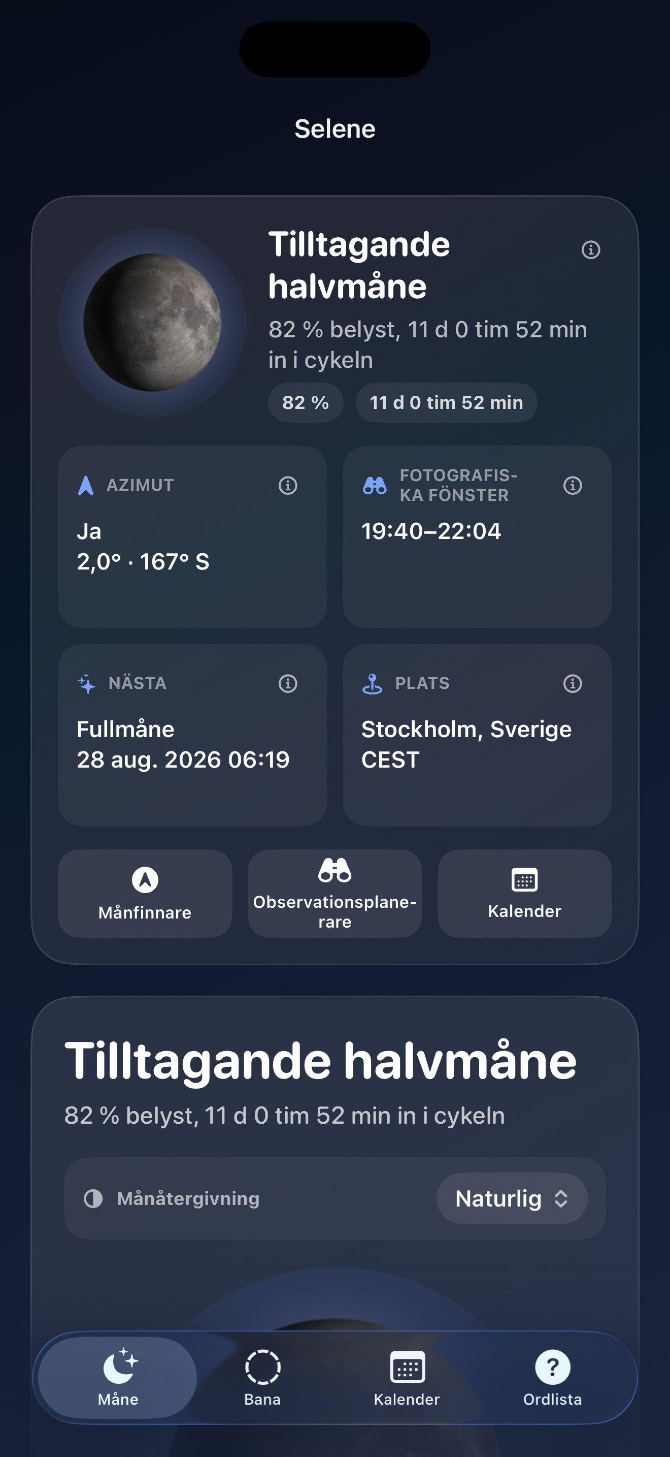Selene ios App Store screenshot 1