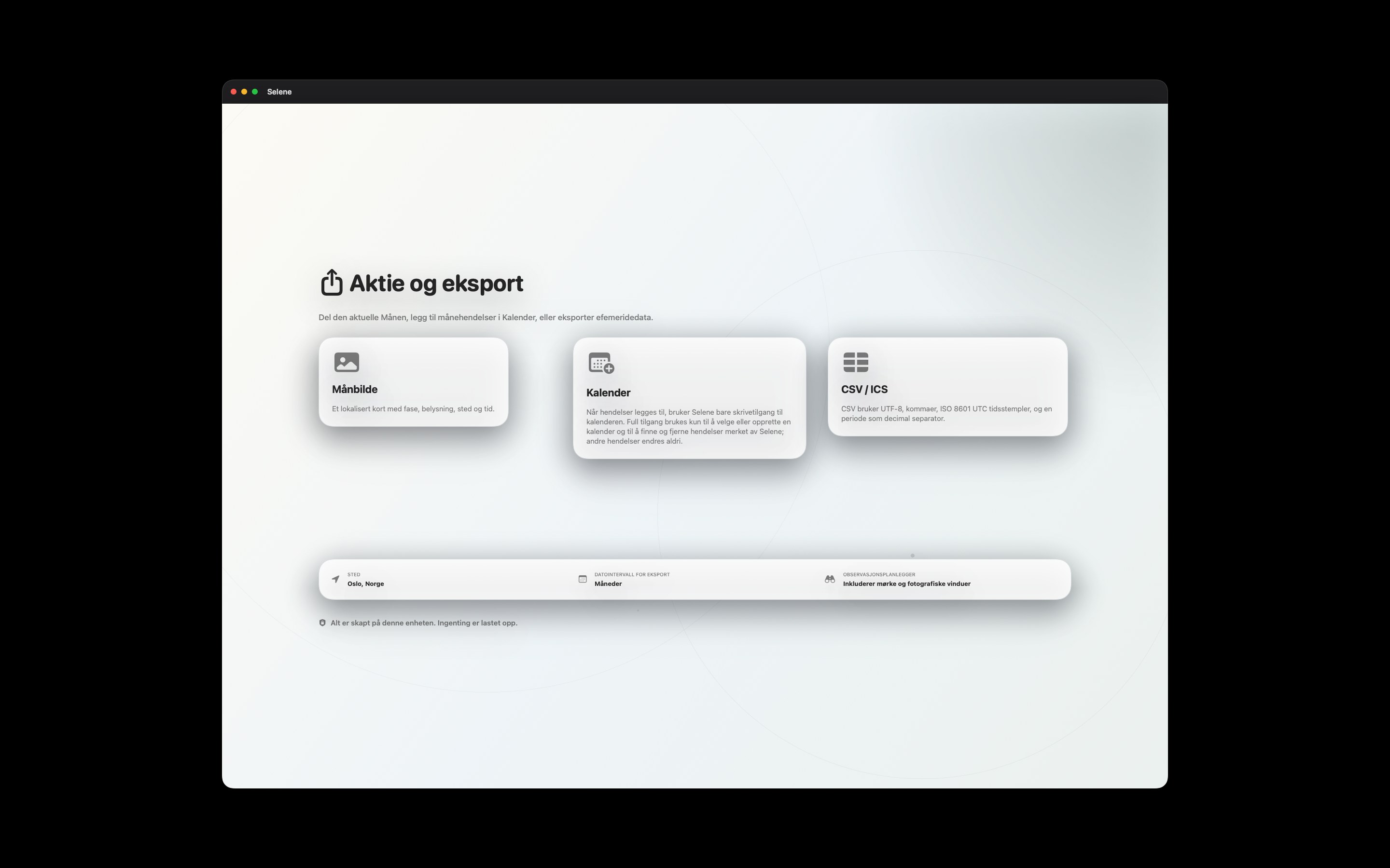 Selene macos App Store screenshot 8