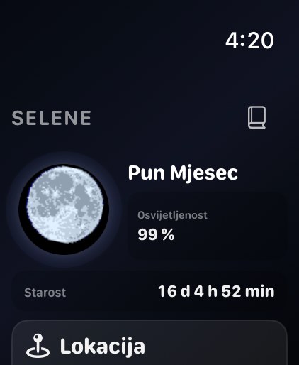 Selene watchos App Store screenshot 2