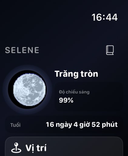 Selene watchos App Store screenshot 2