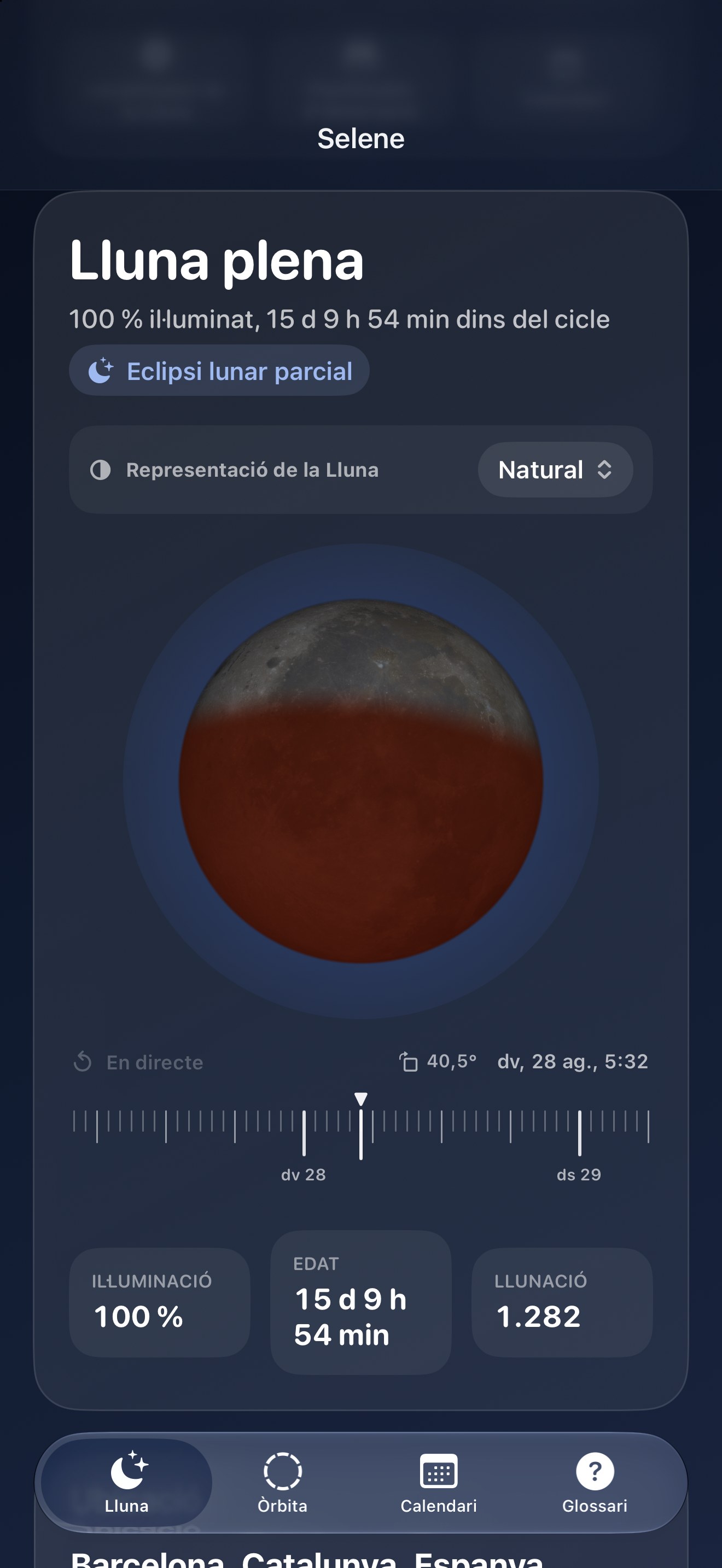 Selene iPhone screenshot 8: iPhone · Eclipsis