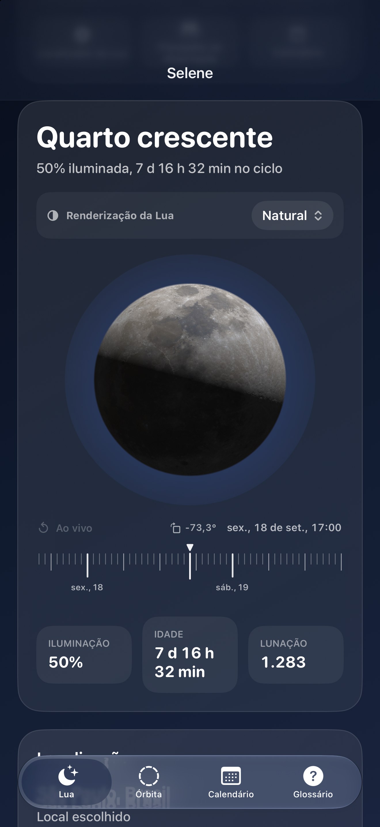 Selene iPhone screenshot 1: iPhone · Lua