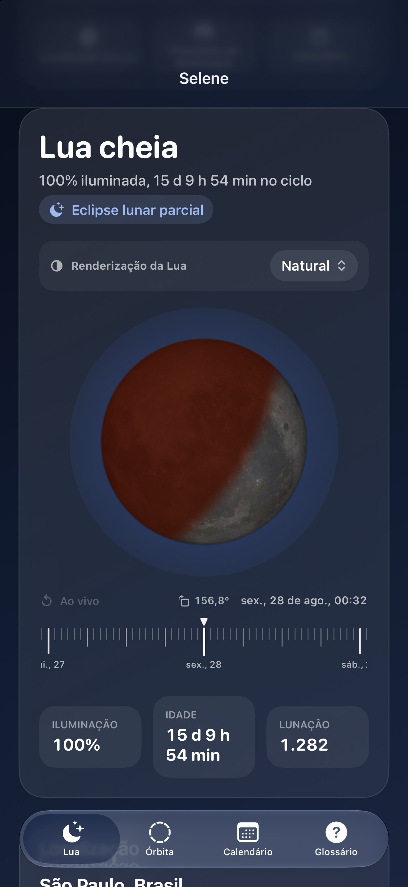Selene iPhone screenshot 8: iPhone · Eclipses