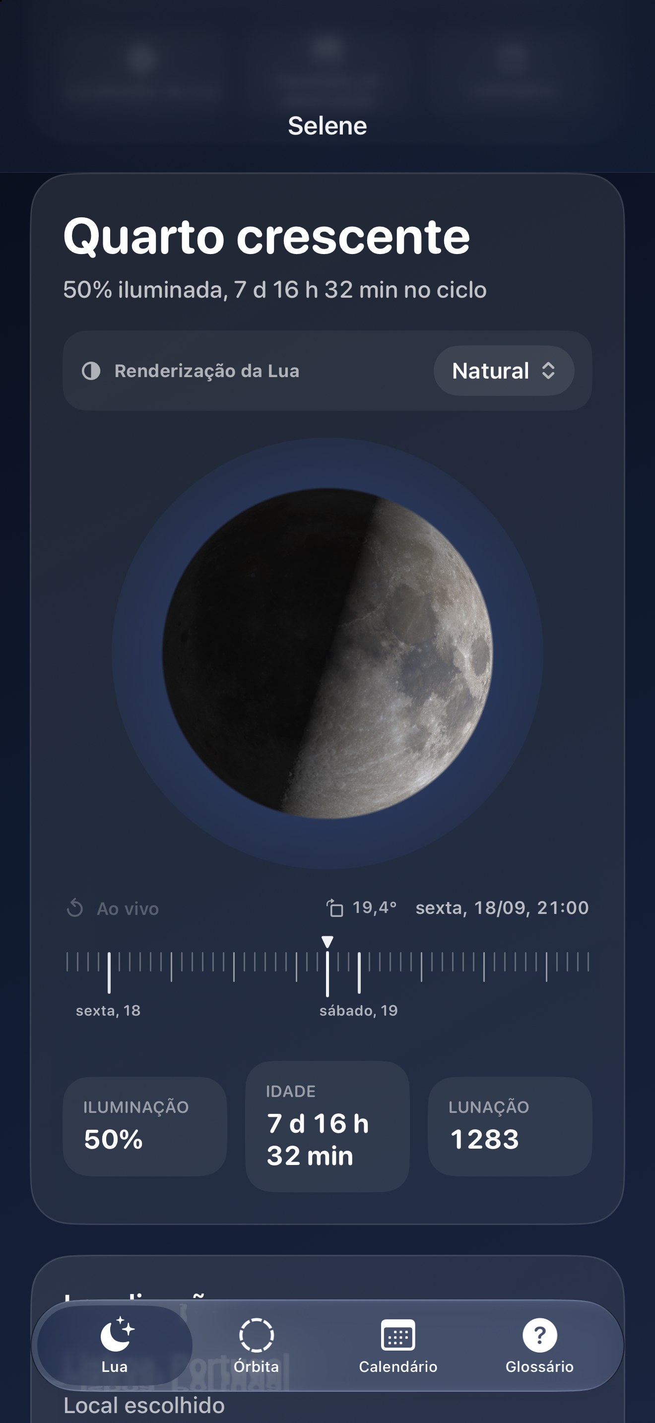 Selene iPhone screenshot 1: iPhone · Lua