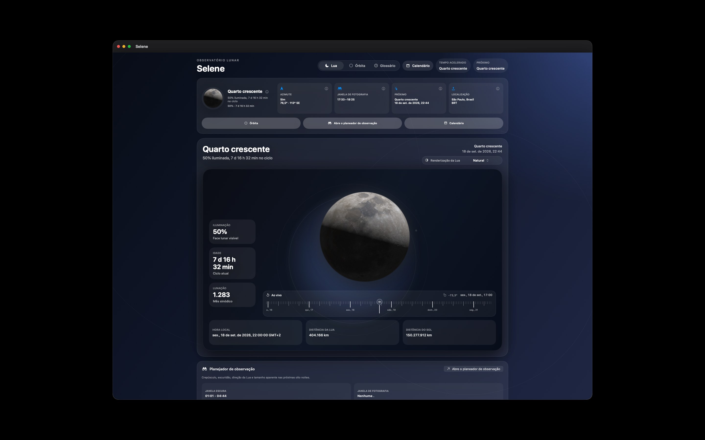 Selene Mac screenshot 1: Mac · Lua