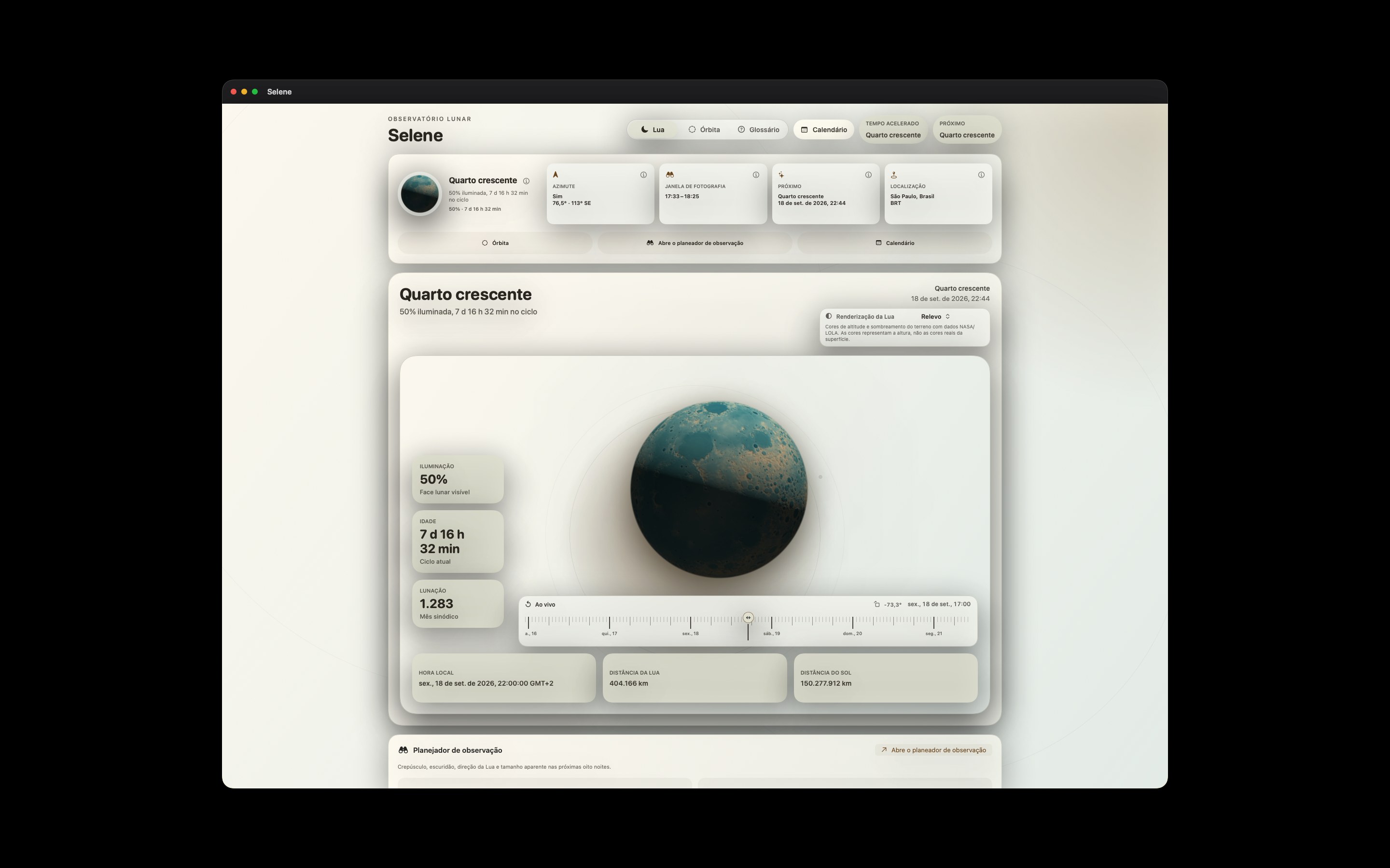 Selene Mac screenshot 8: Mac · Relevo