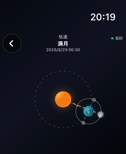 Selene Apple Watch screenshot 6: Apple Watch Ultra 3 · 轨道