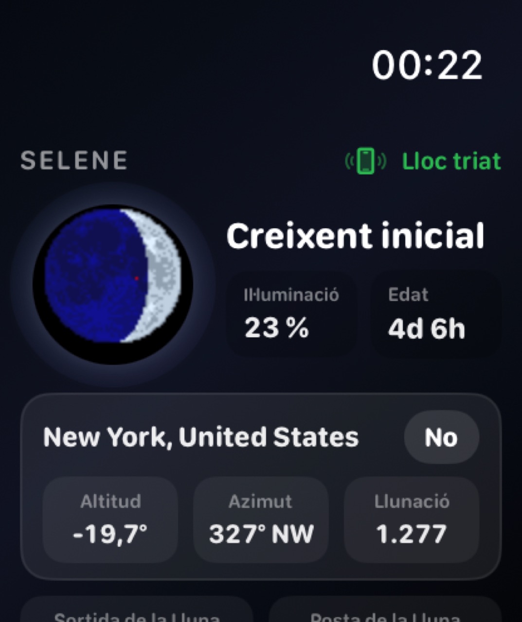 Selene watchos App Store screenshot 2