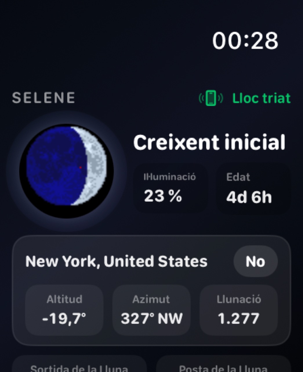 Selene watchos App Store screenshot 3