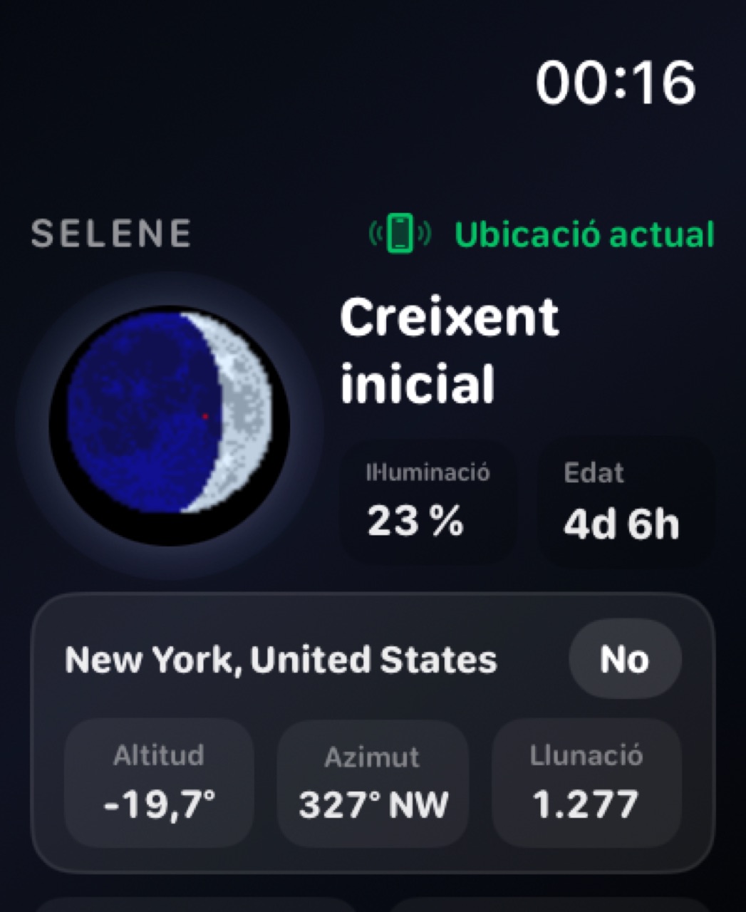 Selene watchos App Store screenshot 4