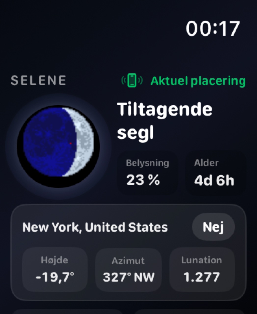 Selene watchos App Store screenshot 4