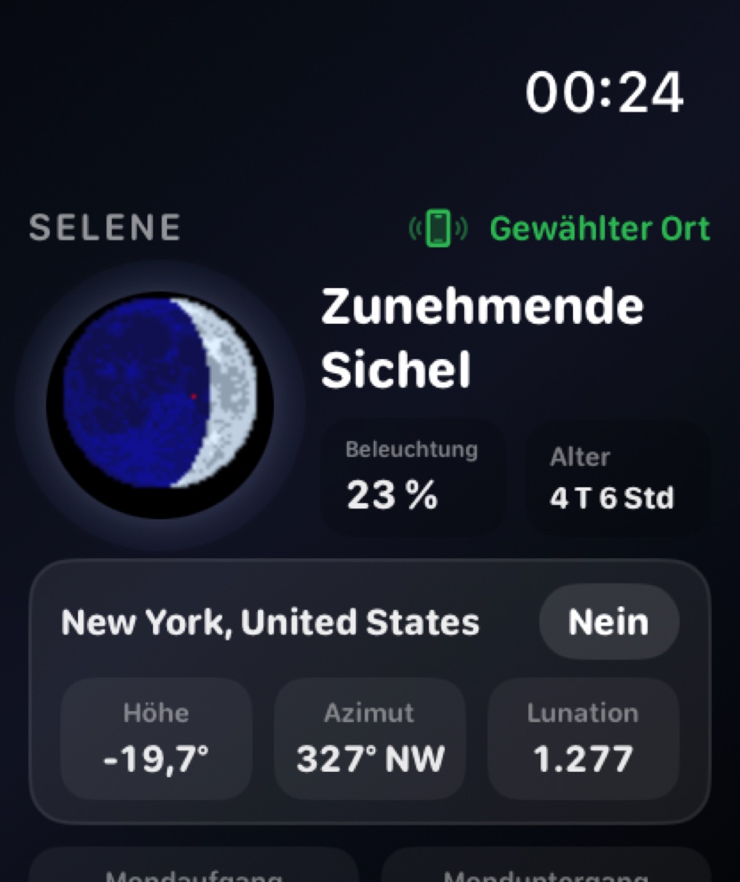 Selene watchos App Store screenshot 2