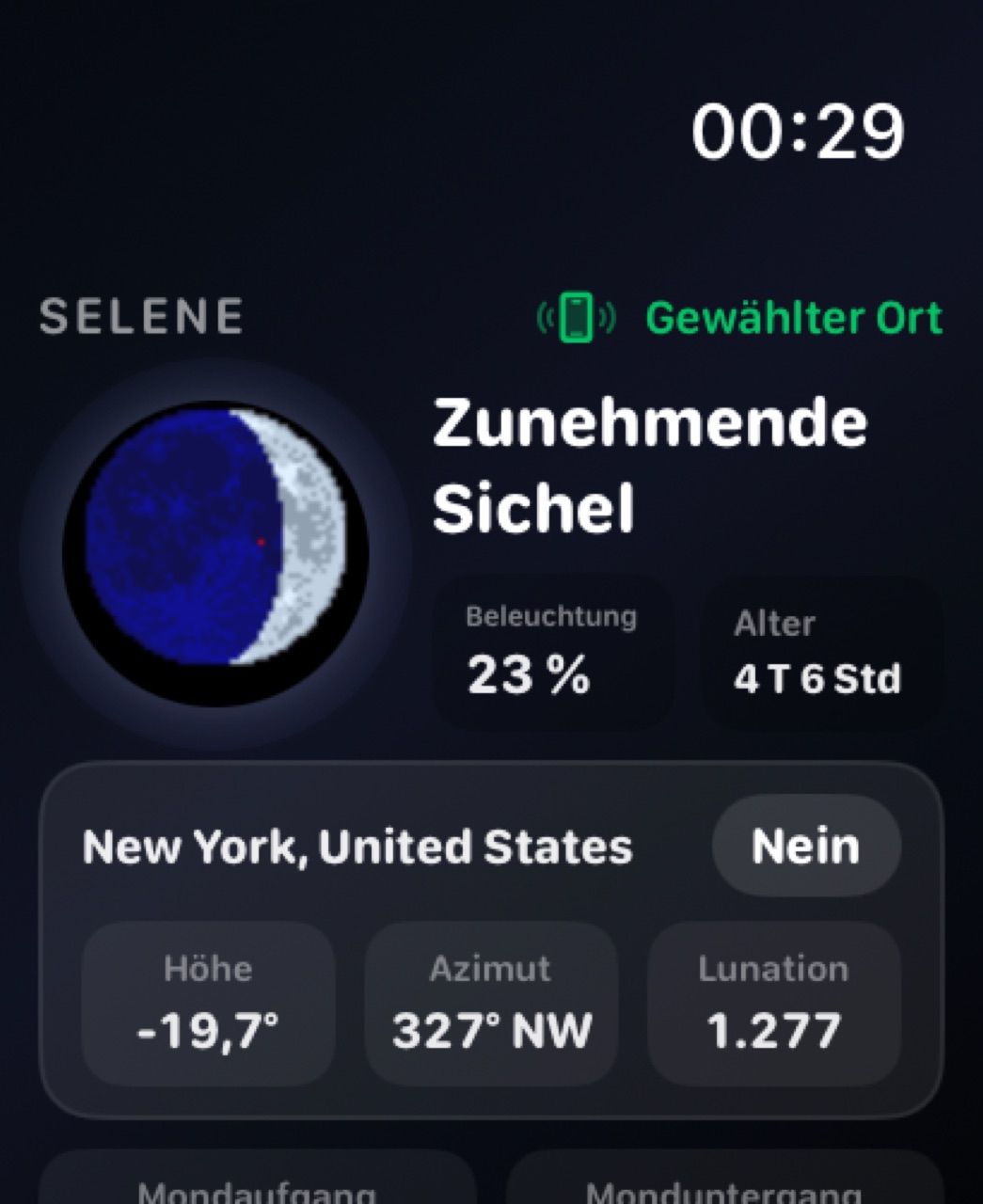 Selene watchos App Store screenshot 3