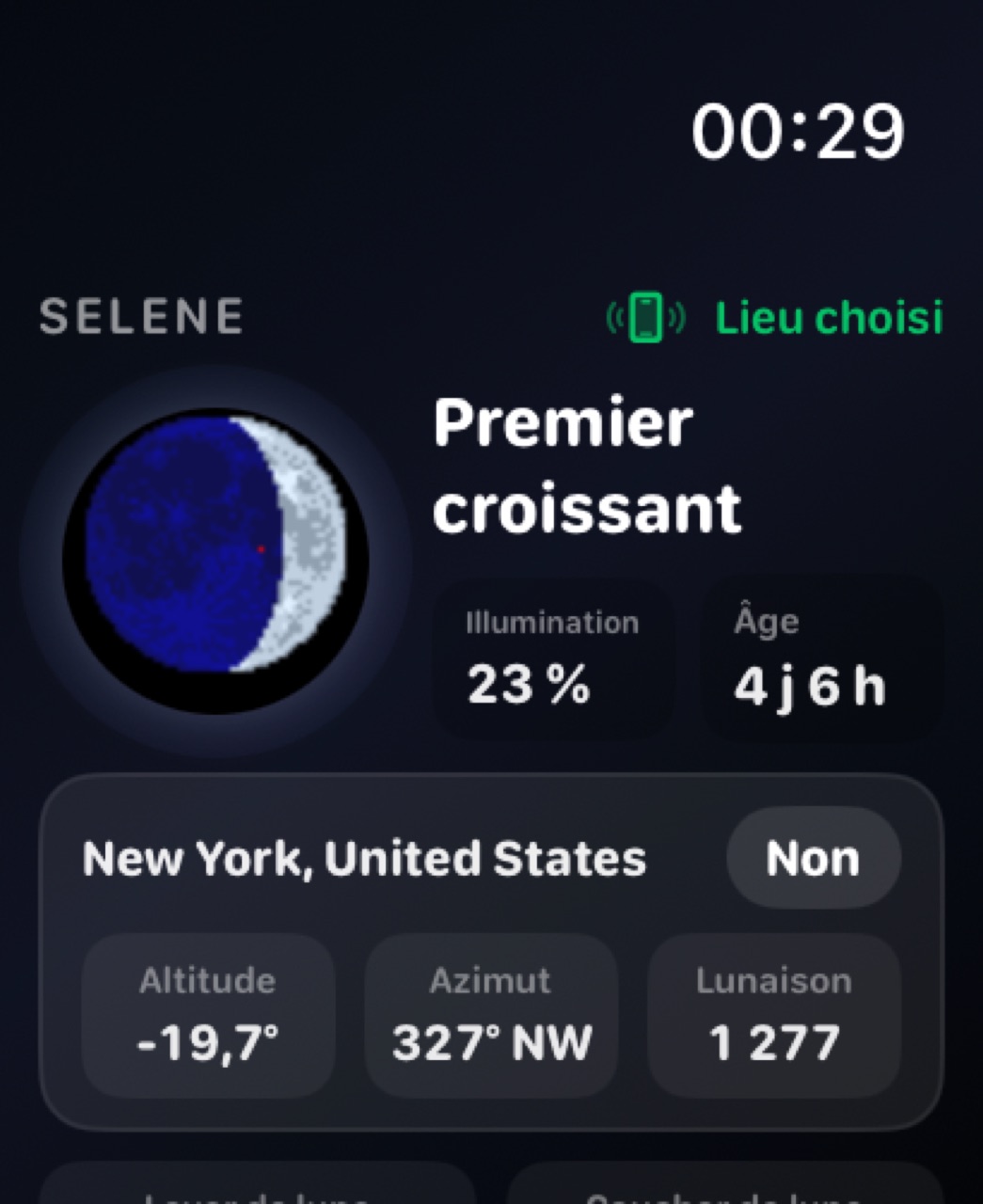 Selene watchos App Store screenshot 3