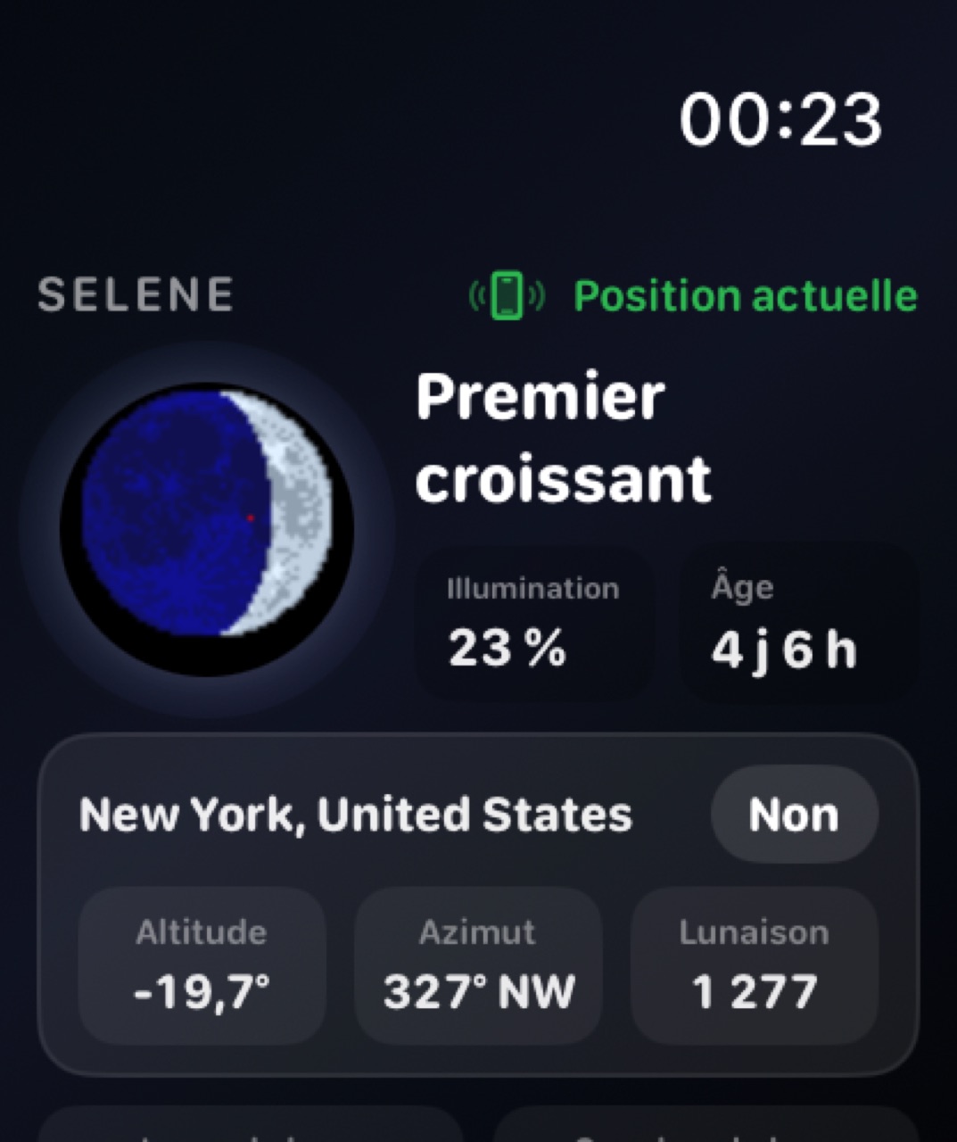Selene watchos App Store screenshot 5
