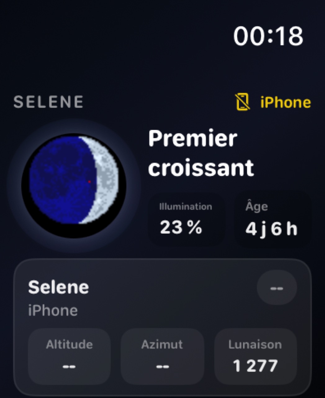 Selene watchos App Store screenshot 7