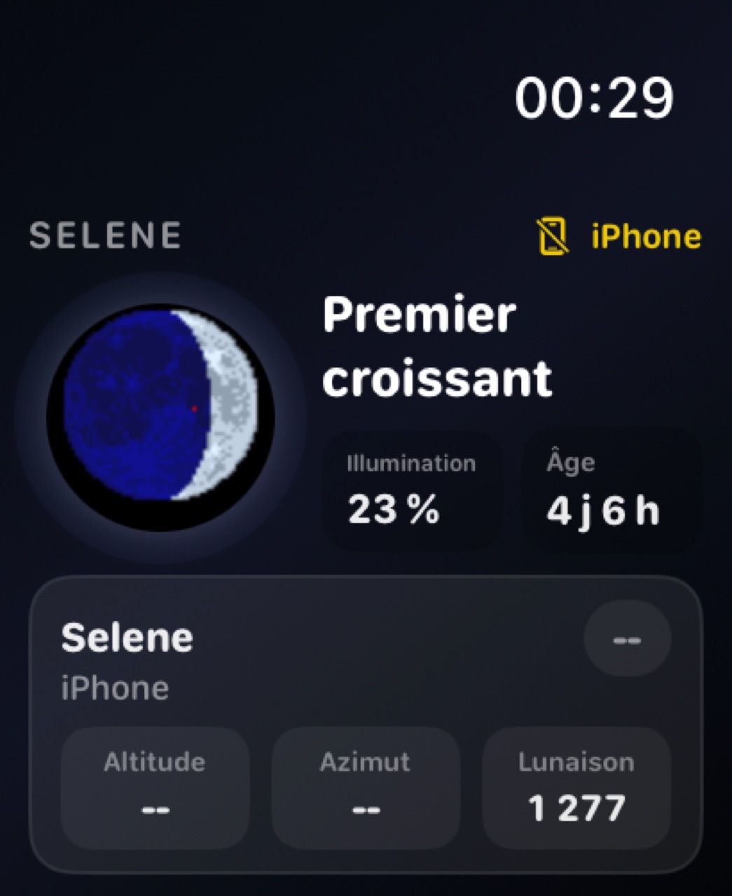Selene watchos App Store screenshot 9