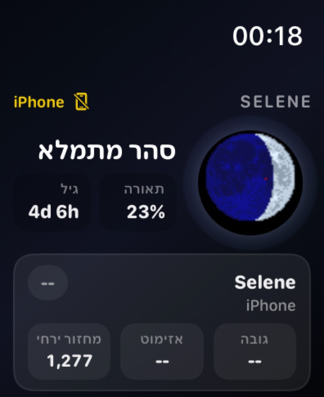 Selene watchos App Store screenshot 7