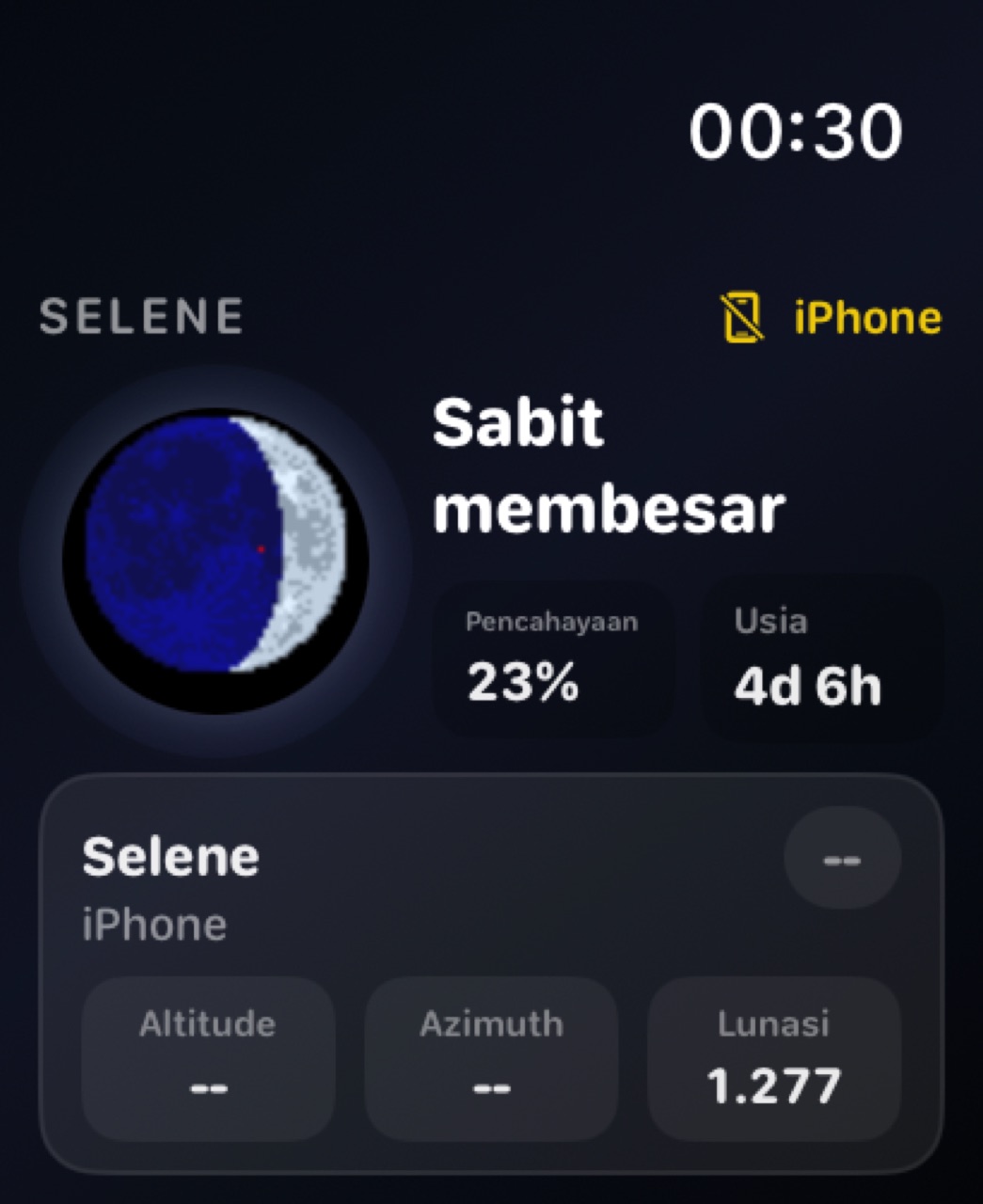 Selene watchos App Store screenshot 9