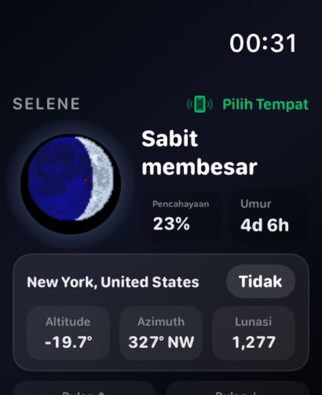 Selene watchos App Store screenshot 3