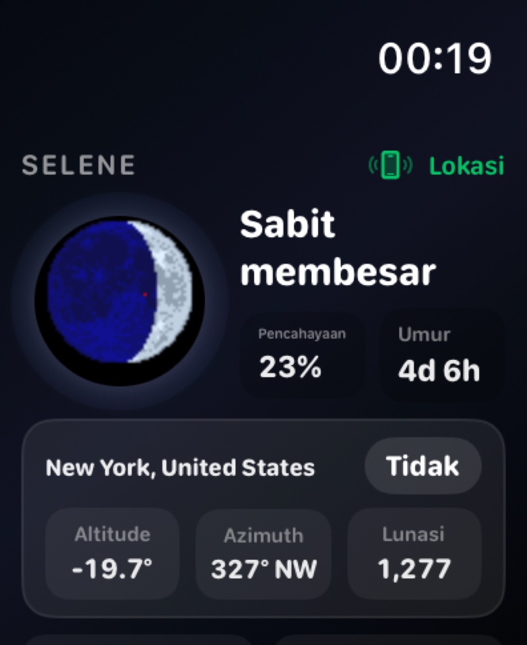 Selene watchos App Store screenshot 4