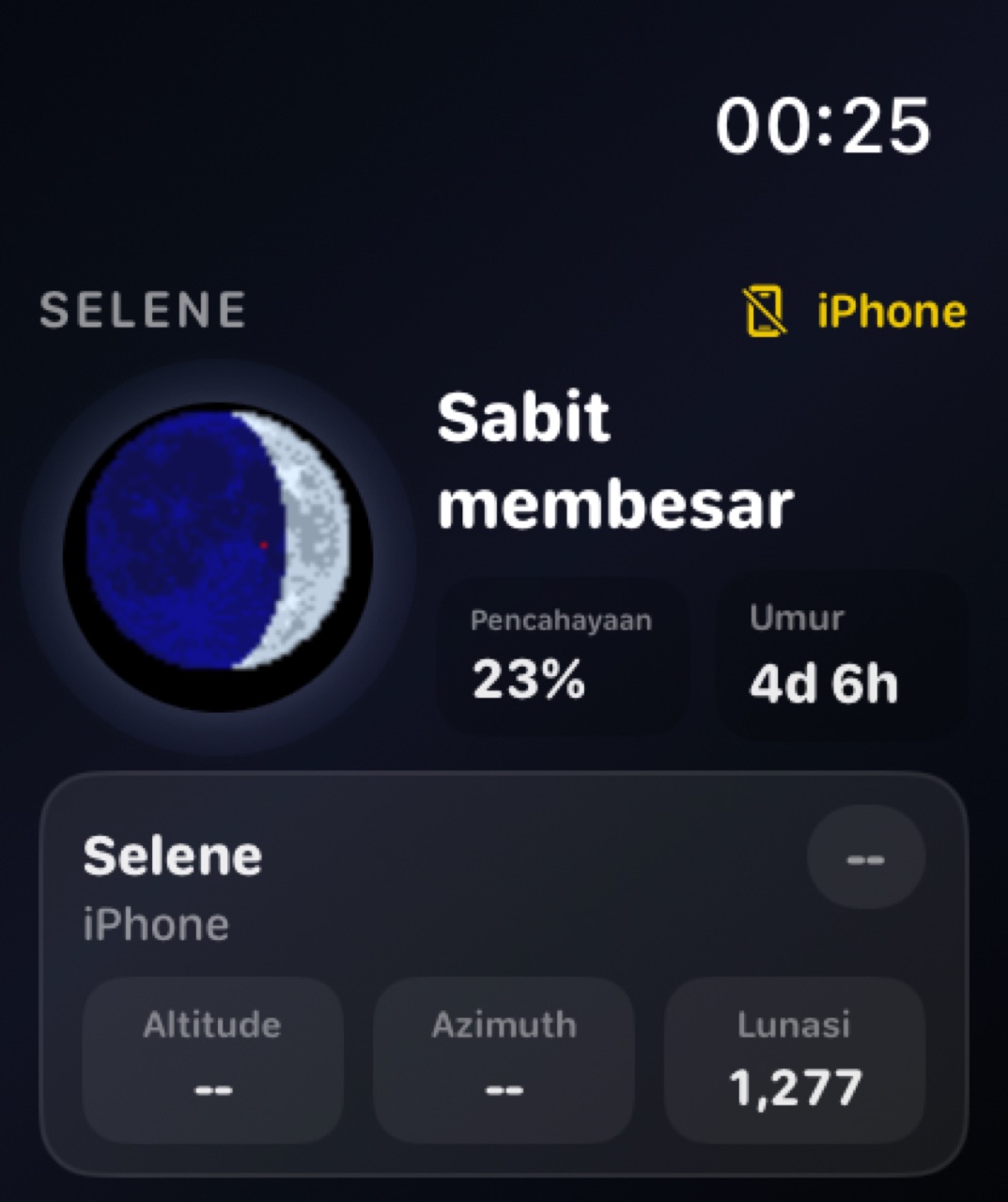 Selene watchos App Store screenshot 8