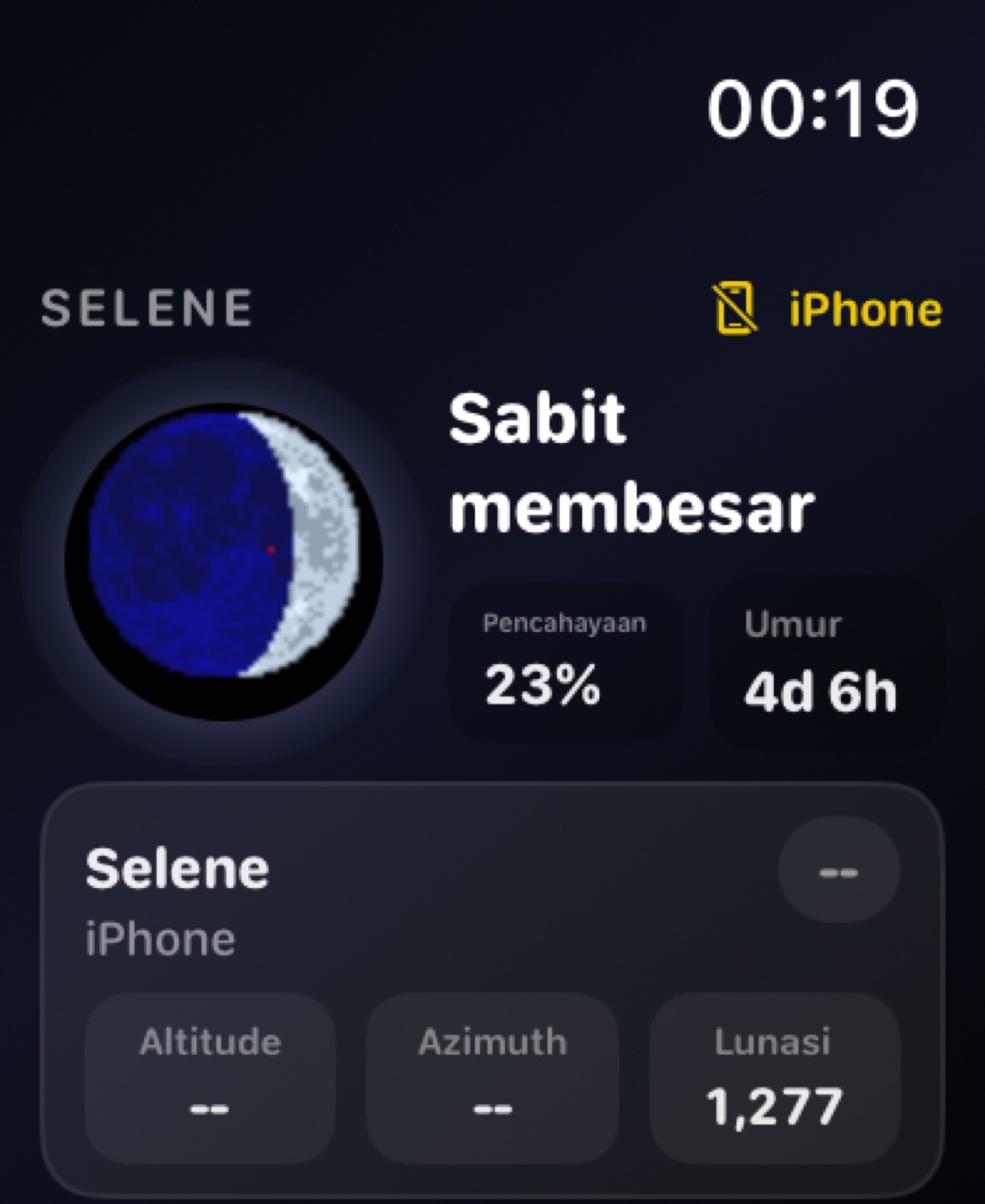 Selene watchos App Store screenshot 7