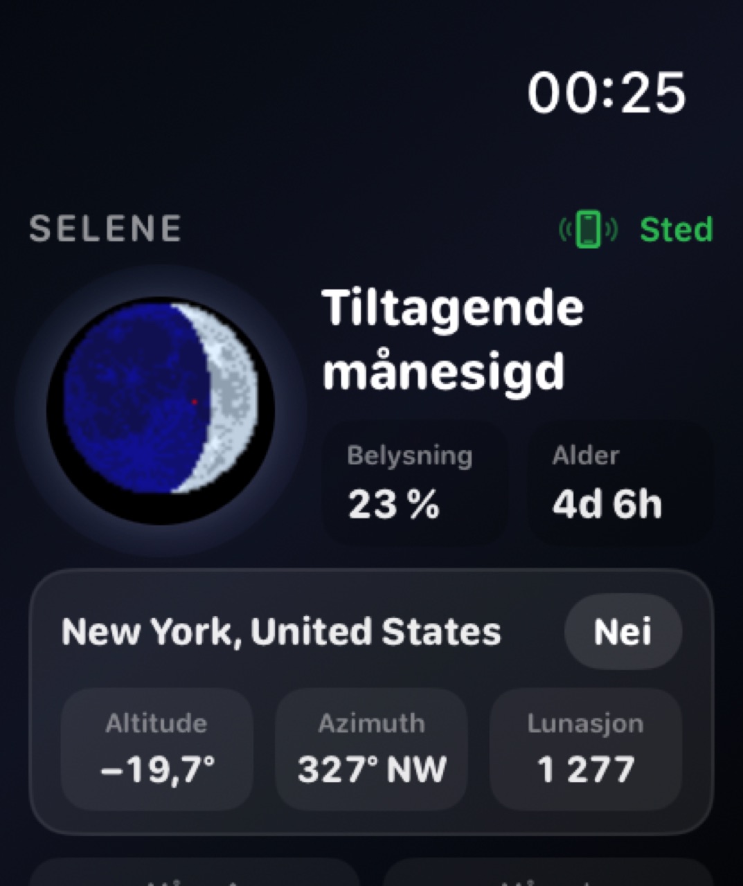 Selene watchos App Store screenshot 5