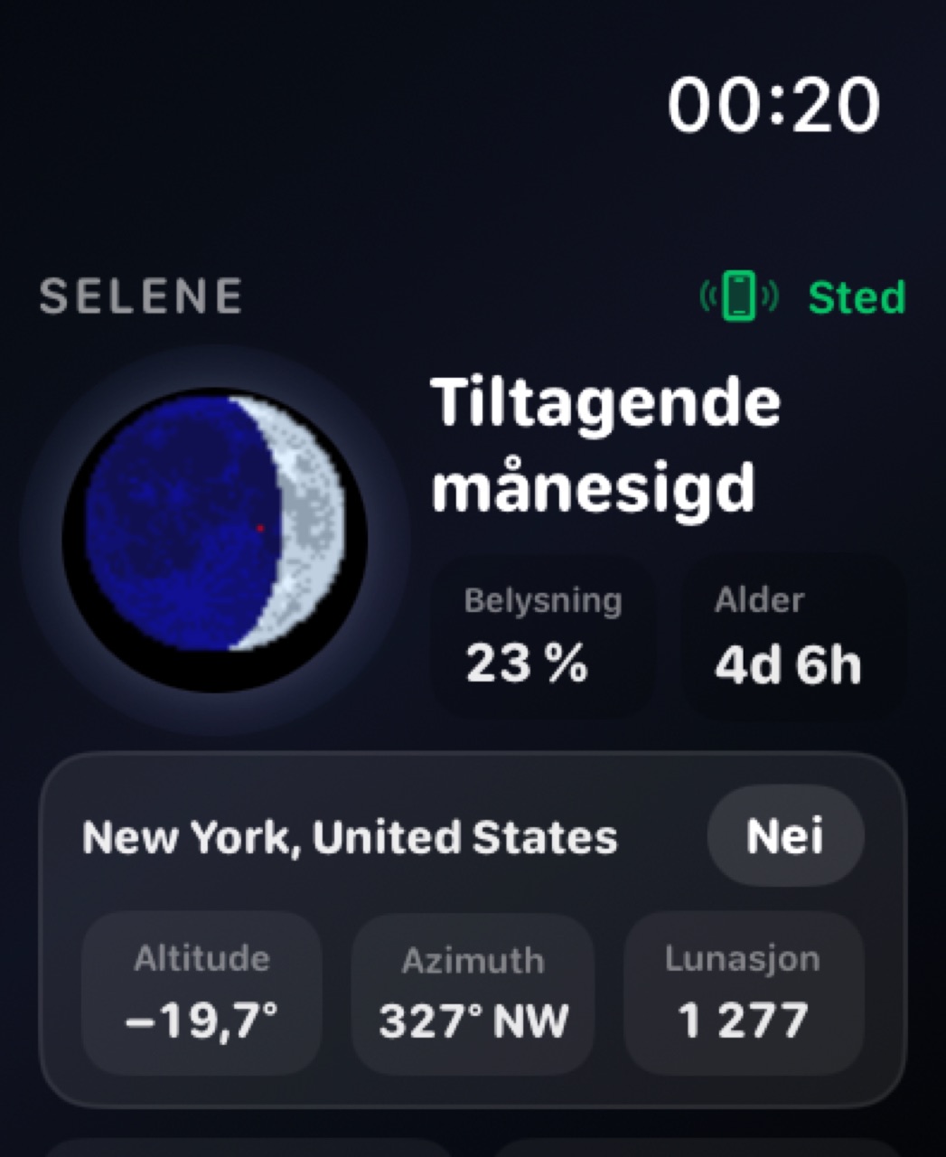 Selene watchos App Store screenshot 4