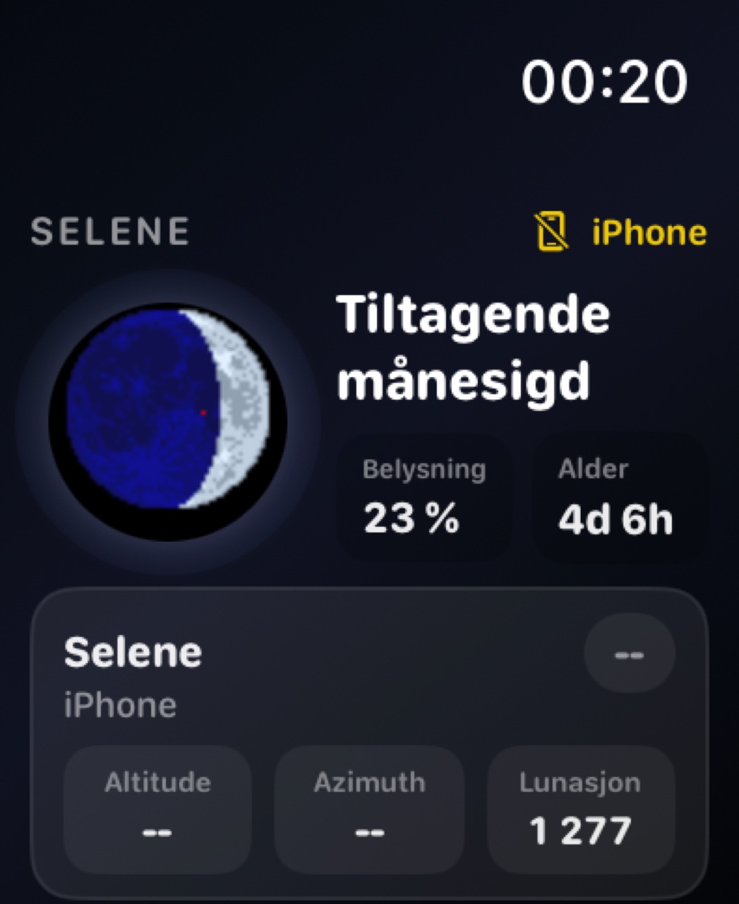 Selene watchos App Store screenshot 7