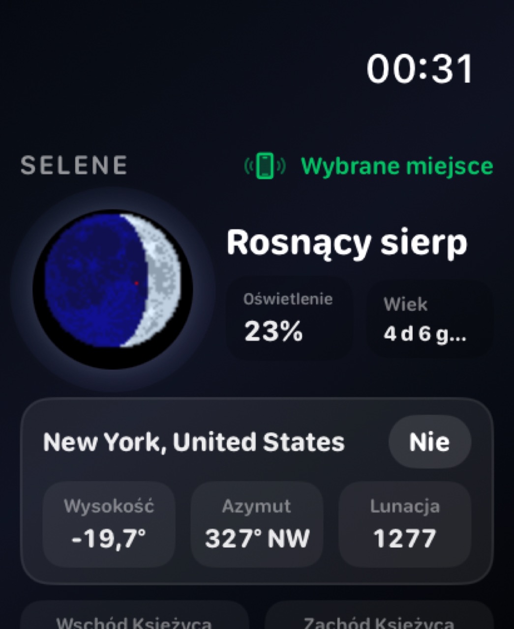 Selene watchos App Store screenshot 3