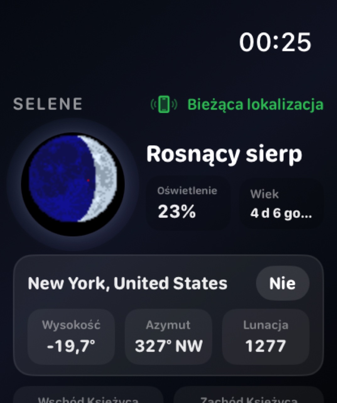 Selene watchos App Store screenshot 5