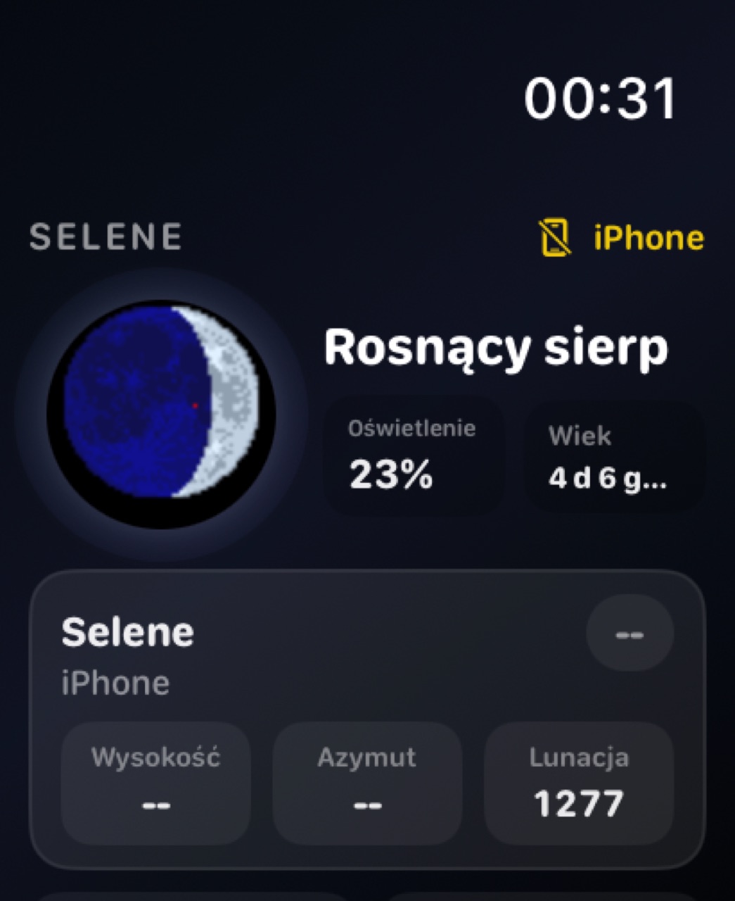 Selene watchos App Store screenshot 9