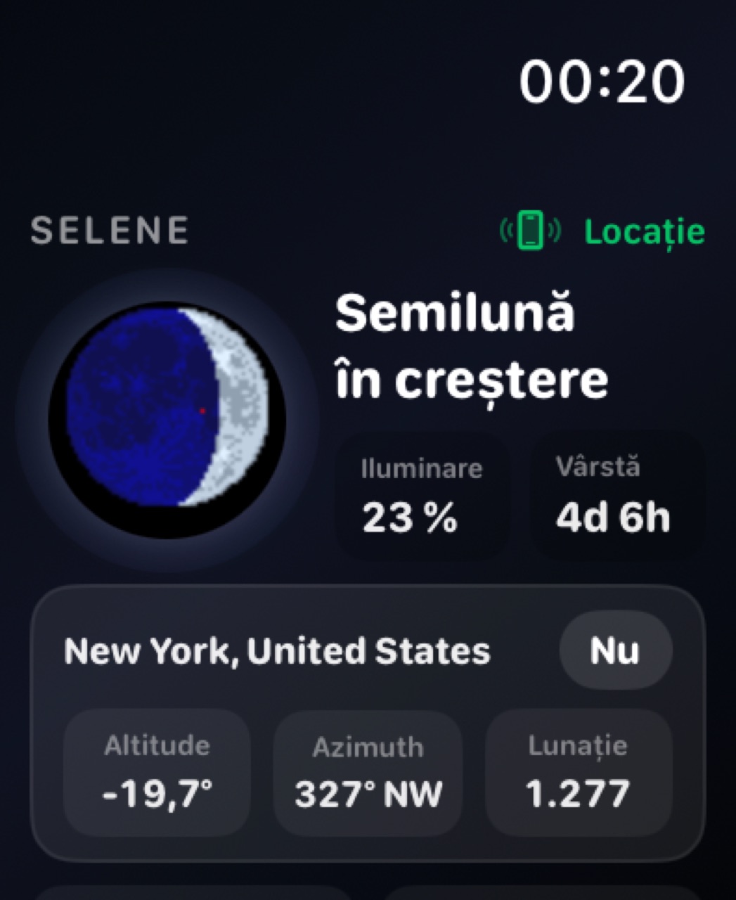 Selene watchos App Store screenshot 4