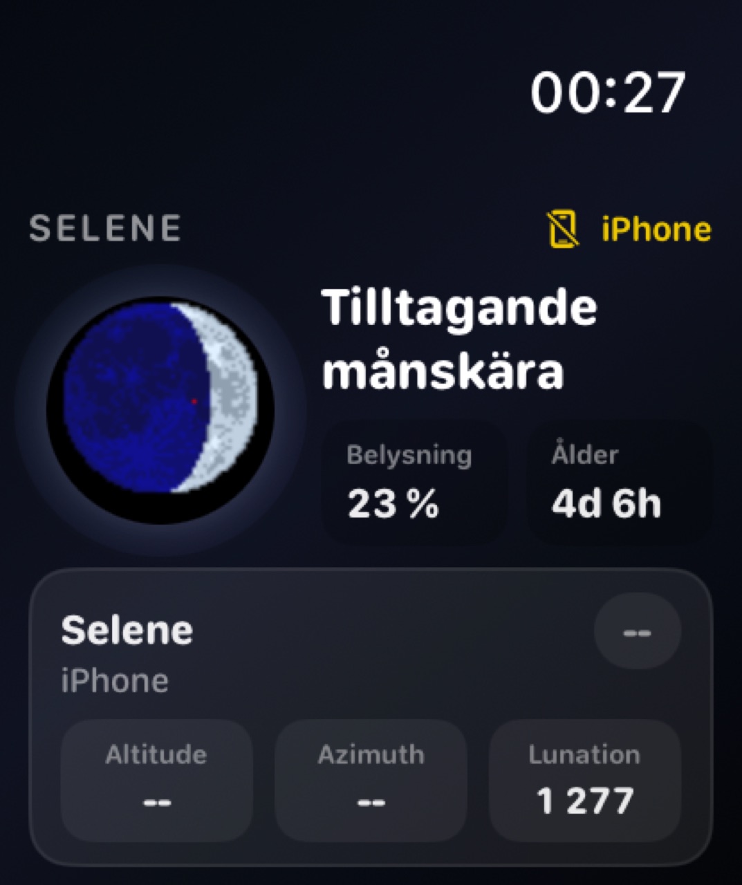 Selene watchos App Store screenshot 8